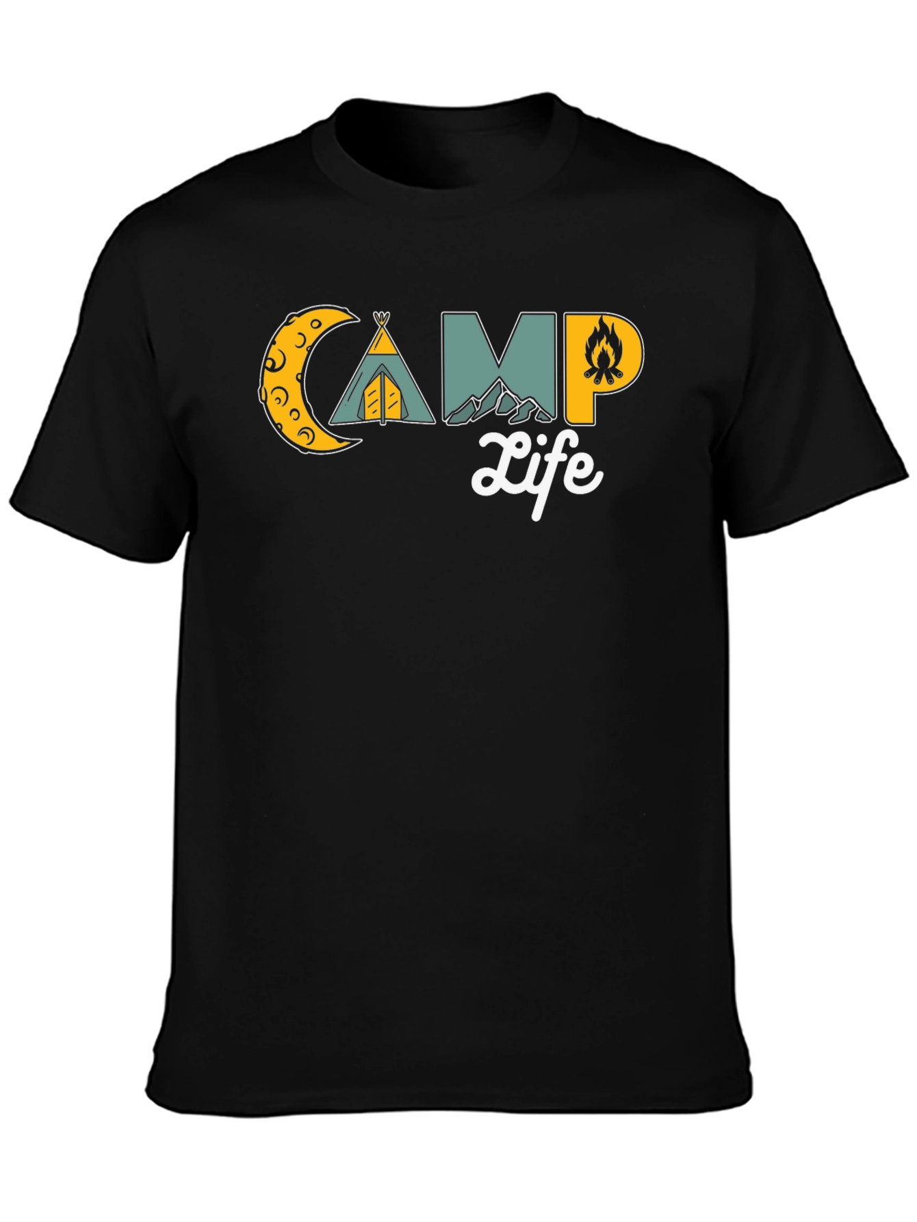 Camp Life T-Shirt: Outdoor Adventure Tee