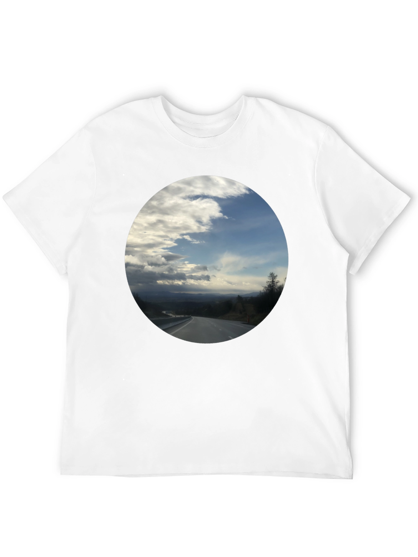 Road to the Sky Black T-Shirt