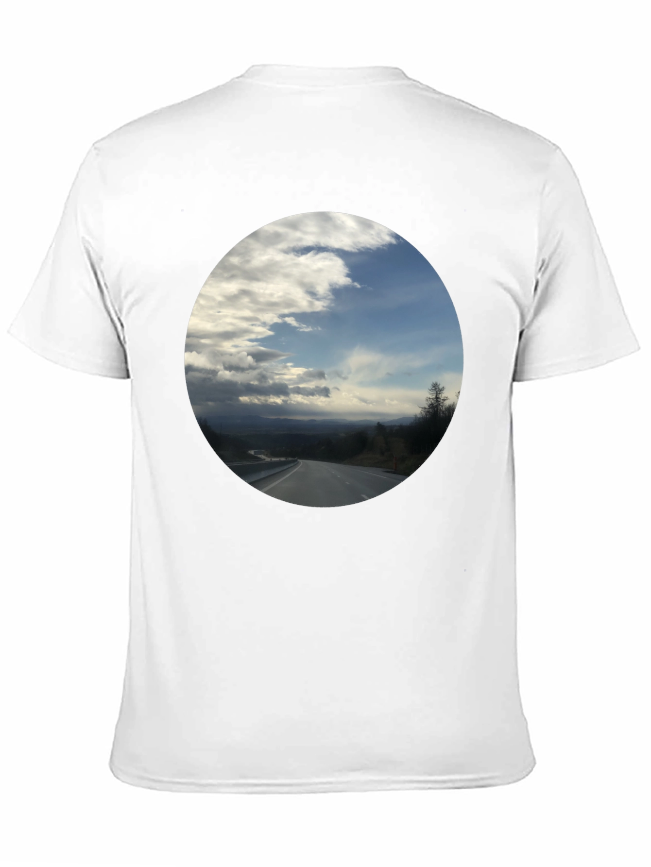 Road to the Sky Black T-Shirt