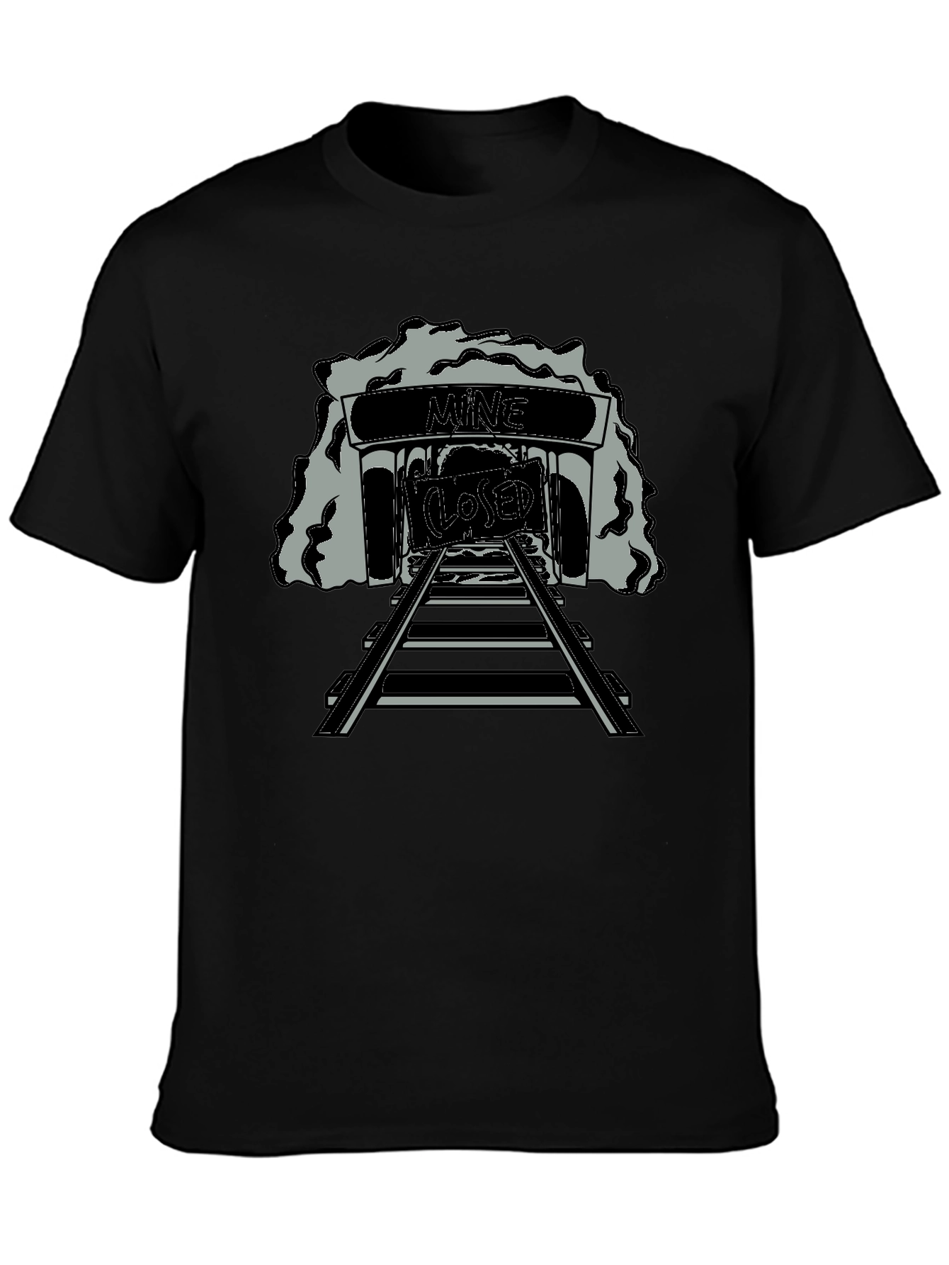 Mine Closed Graphic T-Shirt