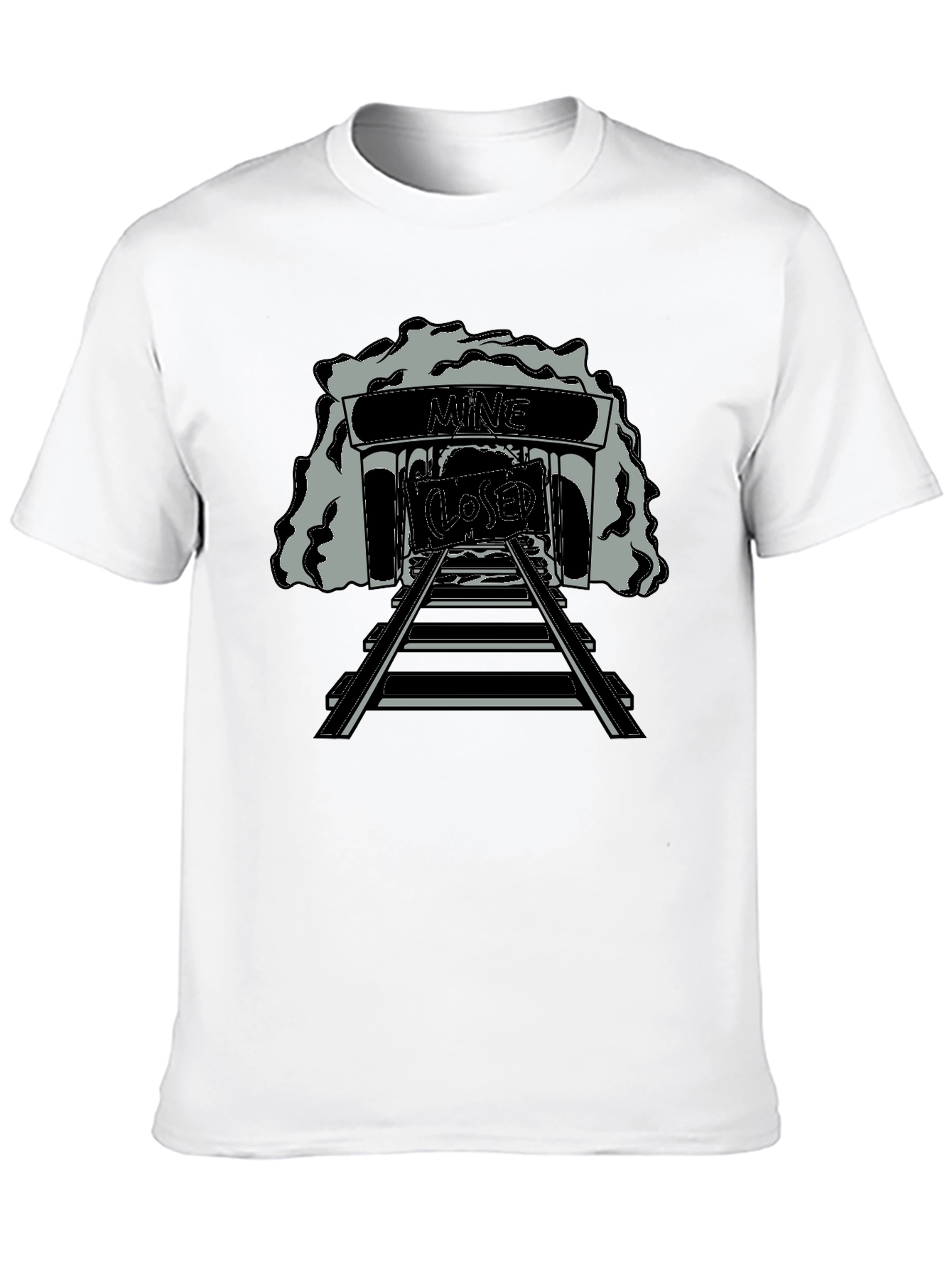 Mine Closed Graphic T-Shirt