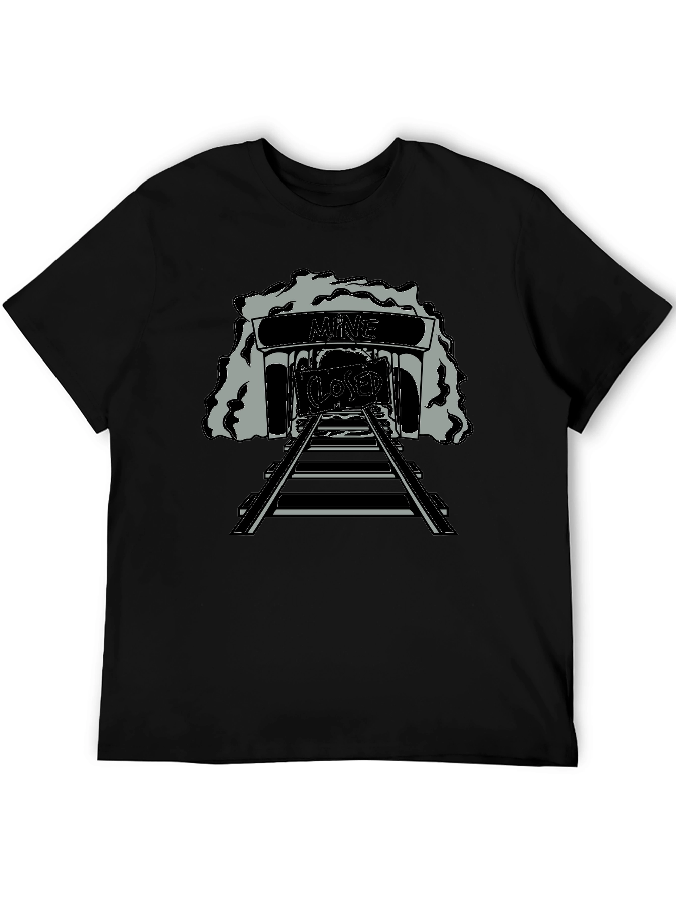 Mine Closed Graphic T-Shirt