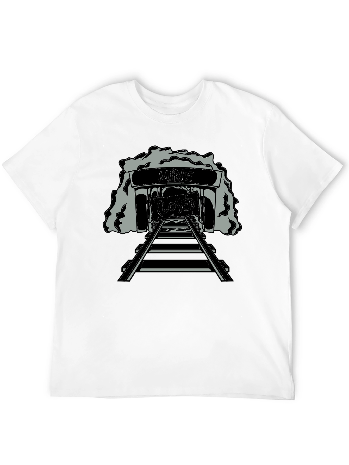 Mine Closed Graphic T-Shirt