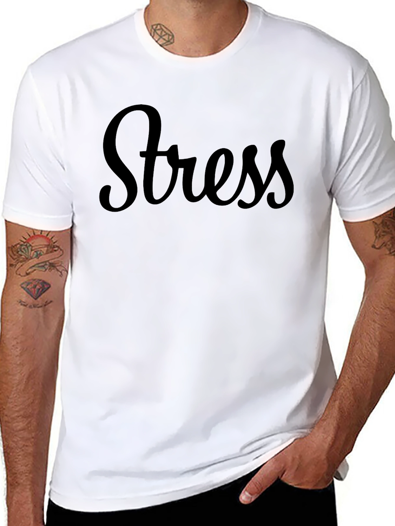 Stress T-Shirt - Casual Comfort Tee