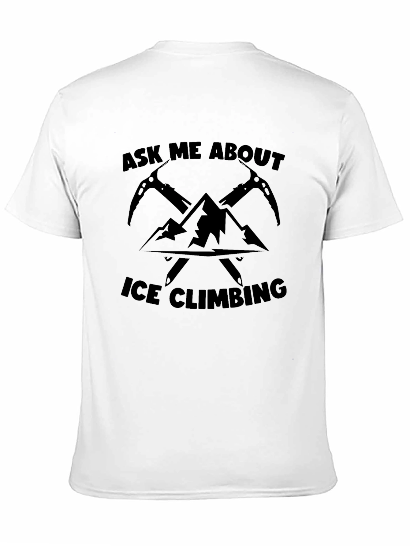 Ice Climbing T-Shirt: Mountain Adventure Tee for Climbers