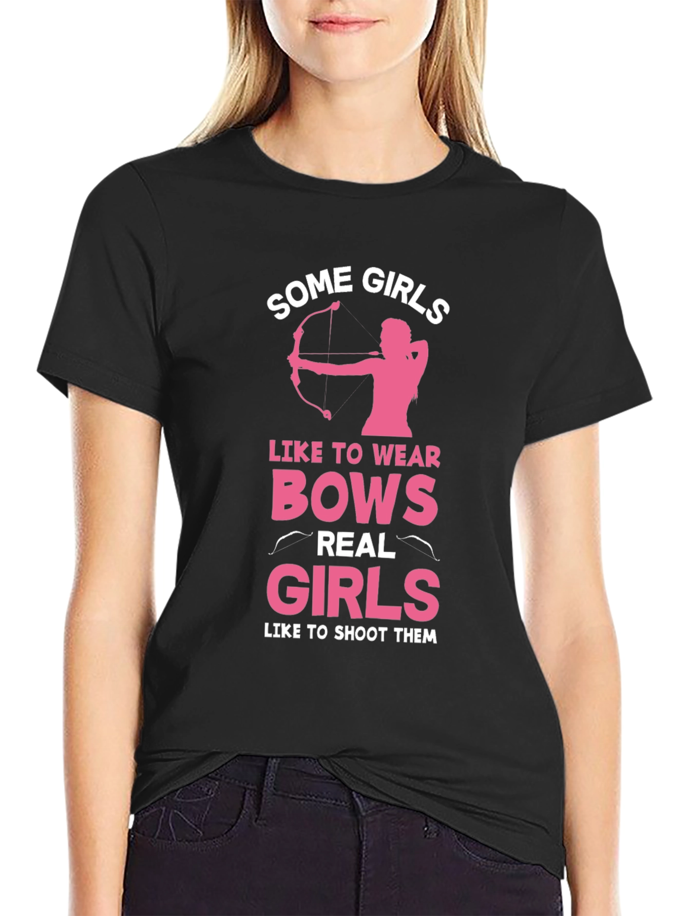 Archery Girl T-Shirt - Bows and Arrows
