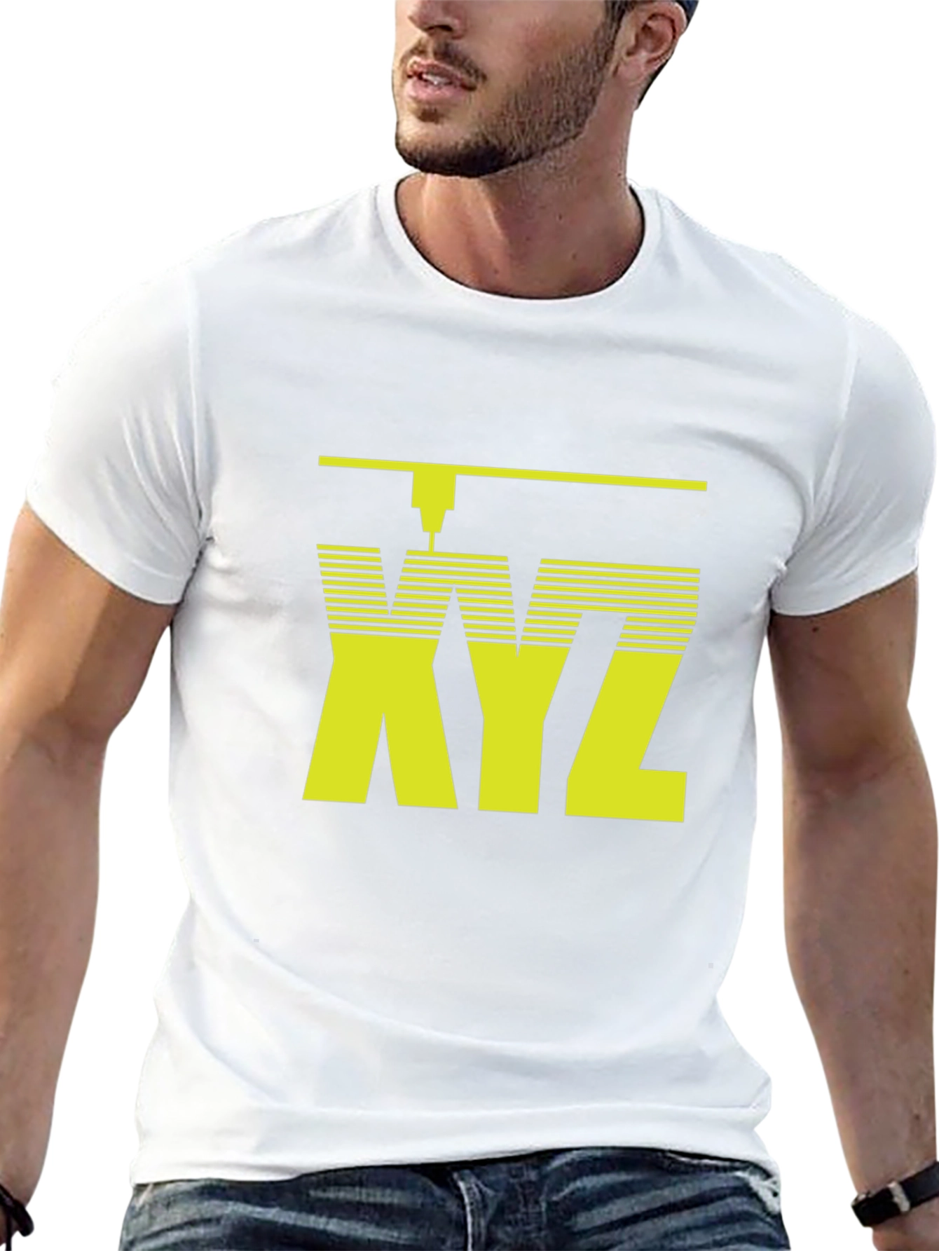 XYZ CNC Machine T-Shirt - Black