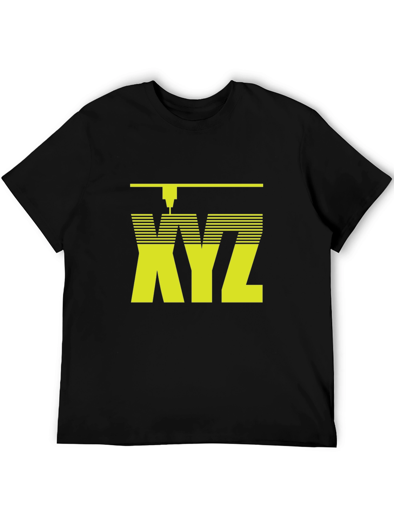 XYZ CNC Machine T-Shirt - Black