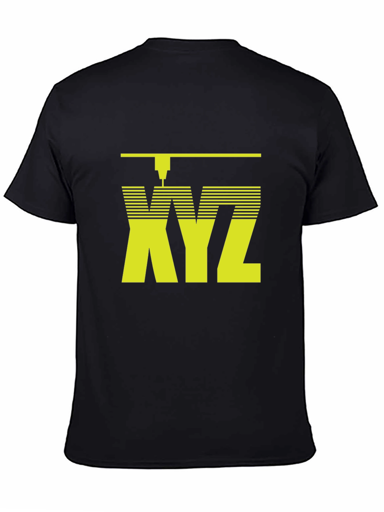 XYZ CNC Machine T-Shirt - Black