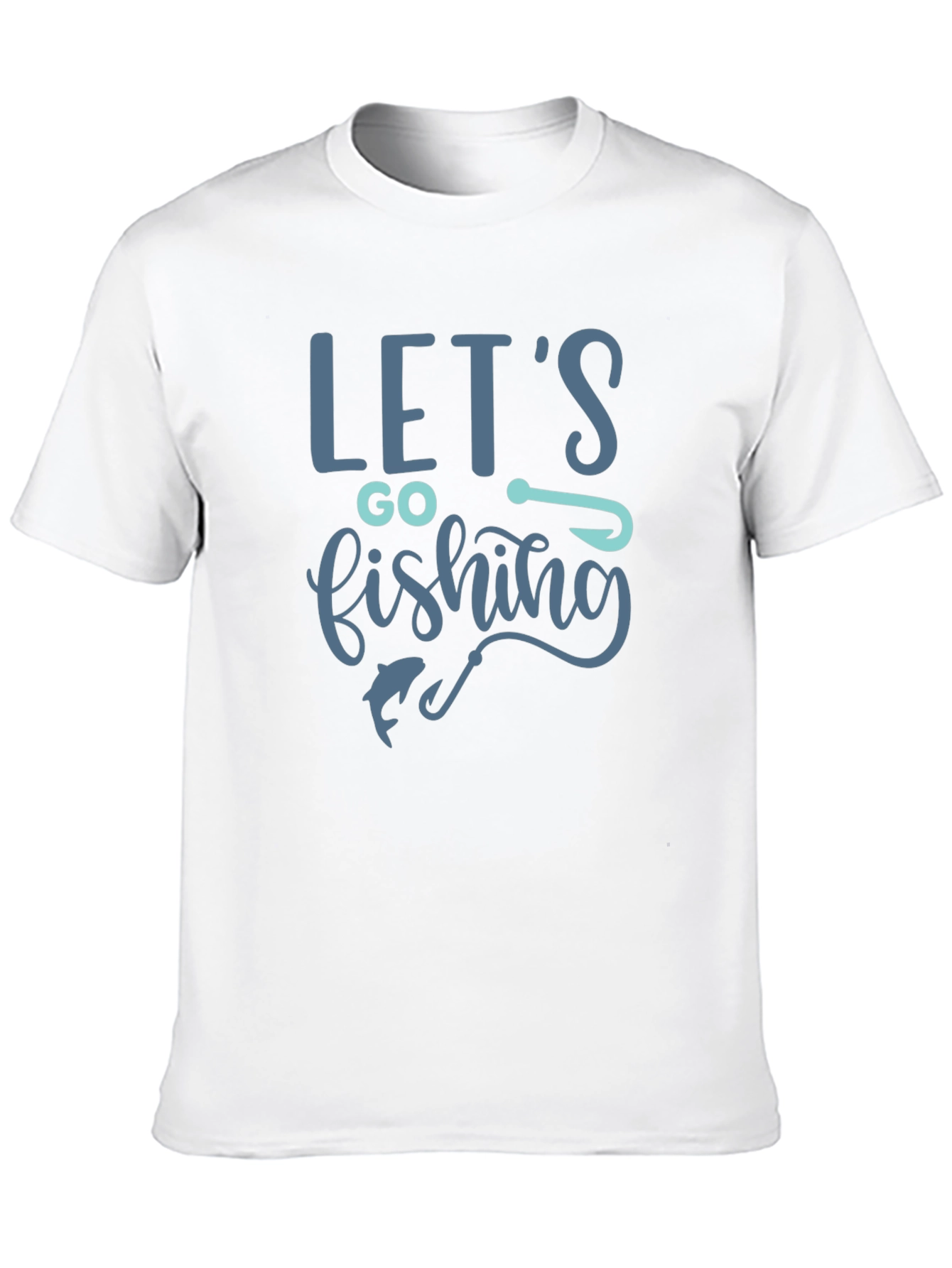 Lets Go Fishing Graphic T-Shirt