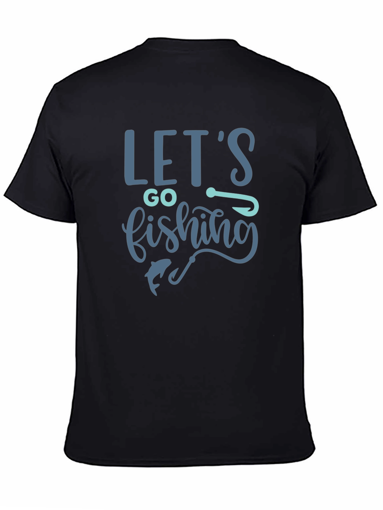 Lets Go Fishing Graphic T-Shirt