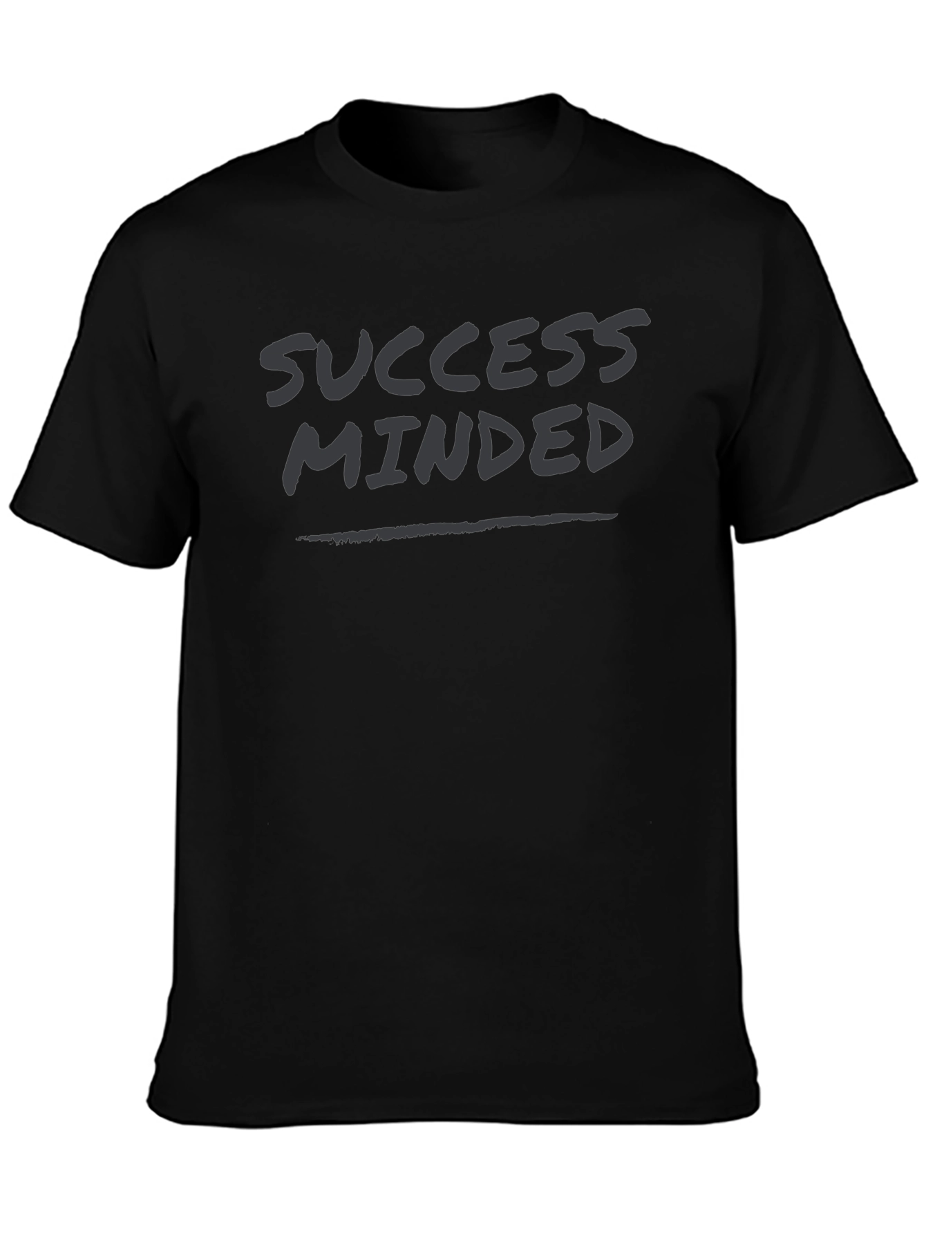 Success Minded Black T-Shirt - Motivational Tee