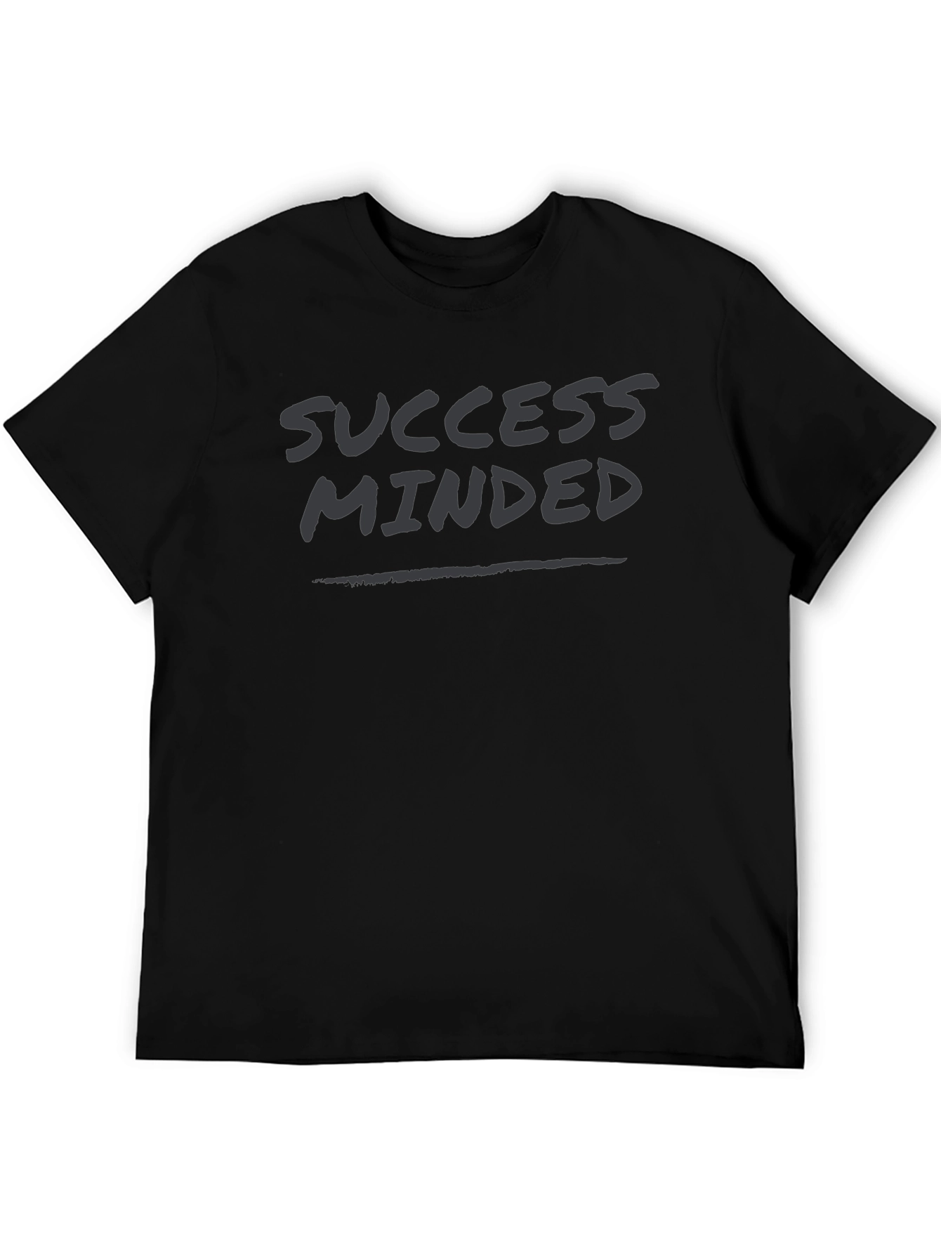Success Minded Black T-Shirt - Motivational Tee