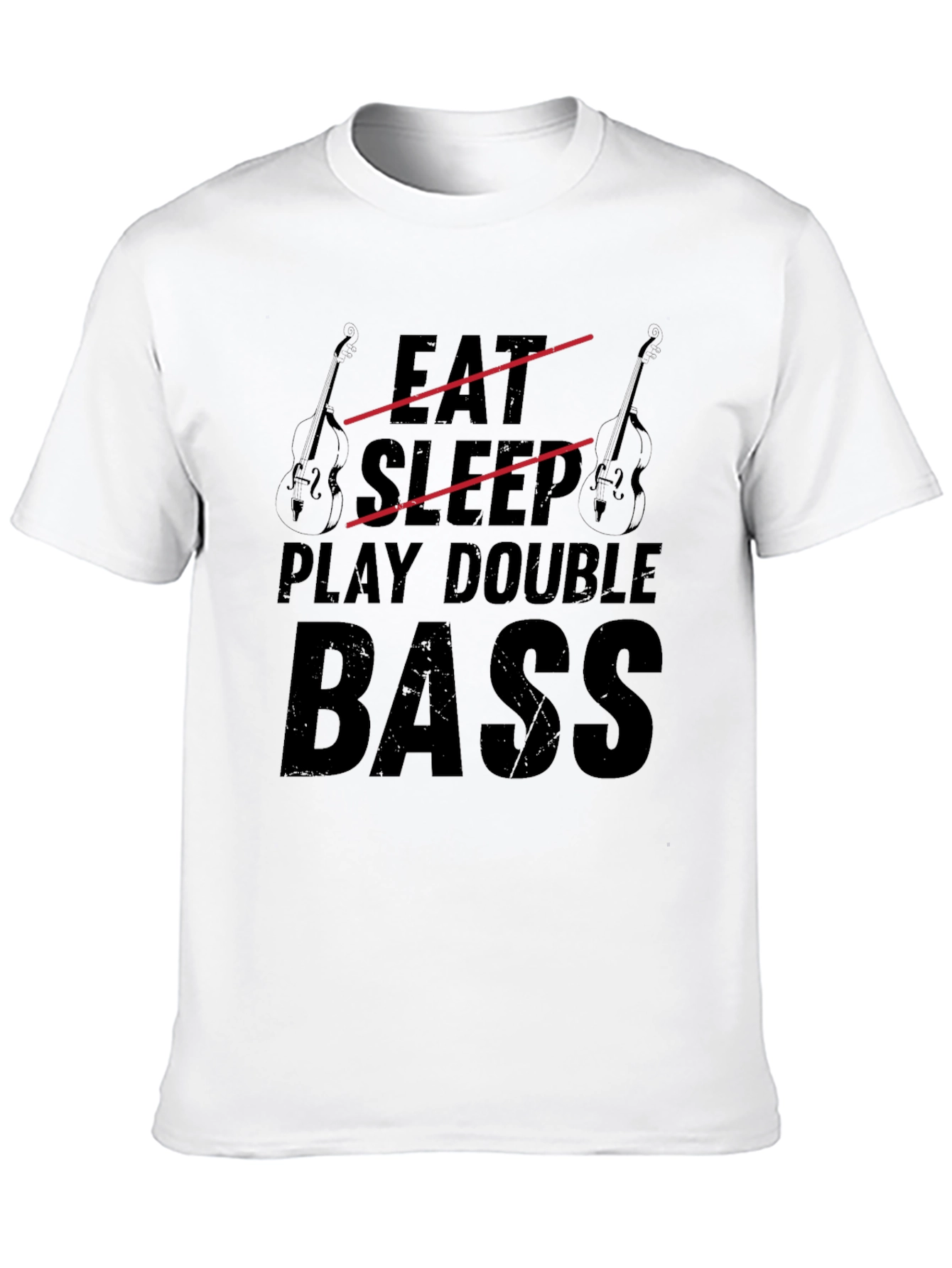 Eat Sleep Play Double Bass Graphic Tee