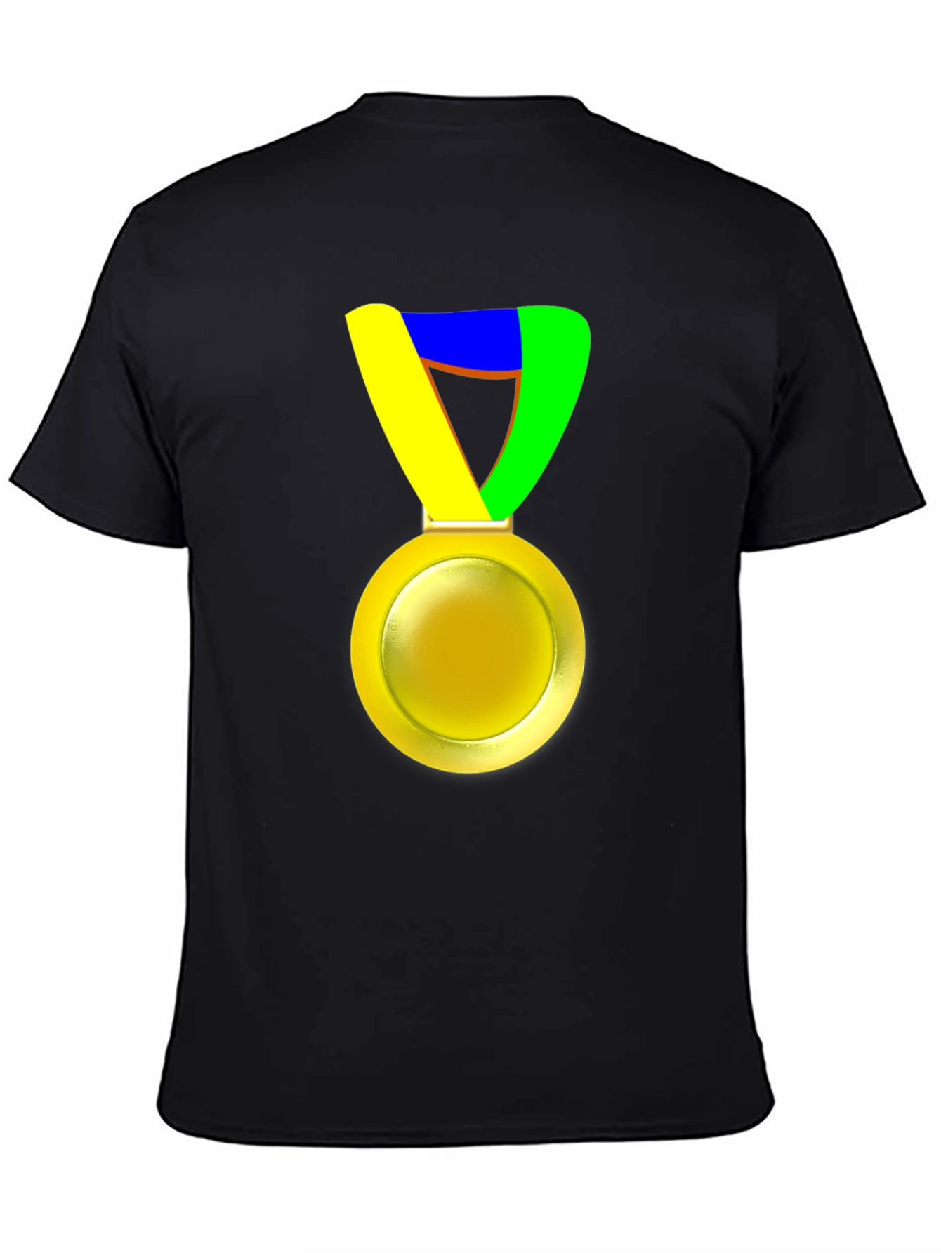 Gold Medal Graphic Tee - Champion Style T-Shirt