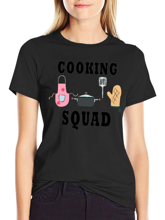 Cooking Squad Graphic Tee - Fun Chef Apparel
