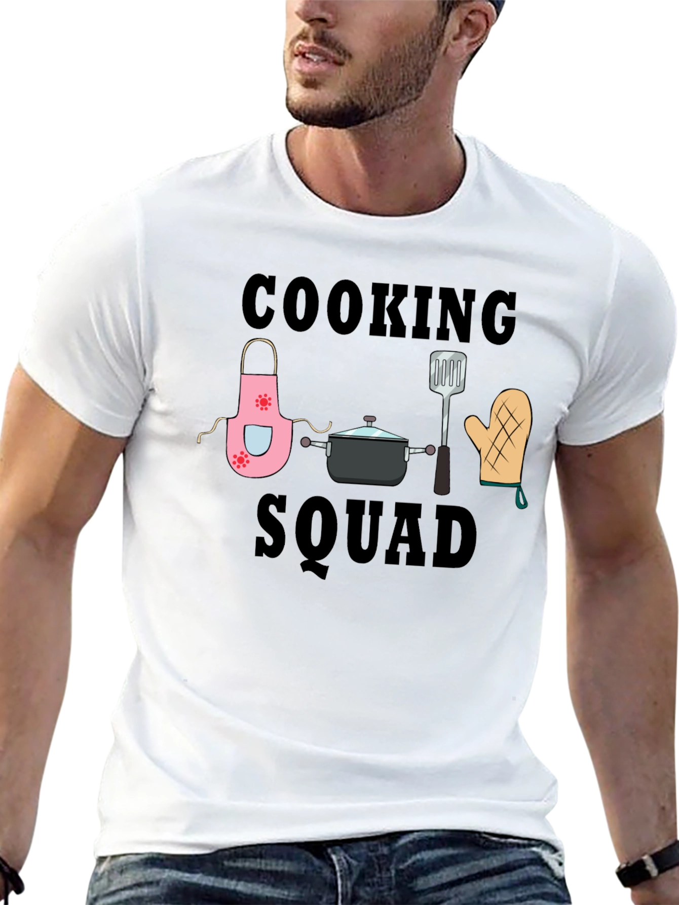 Cooking Squad Graphic Tee - Fun Chef Apparel