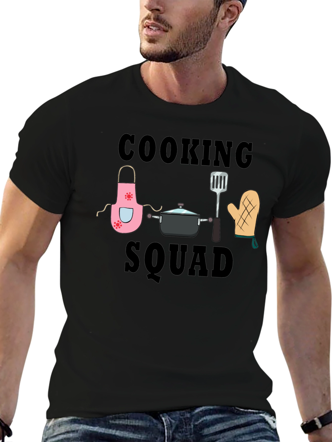 Cooking Squad Graphic Tee - Fun Chef Apparel