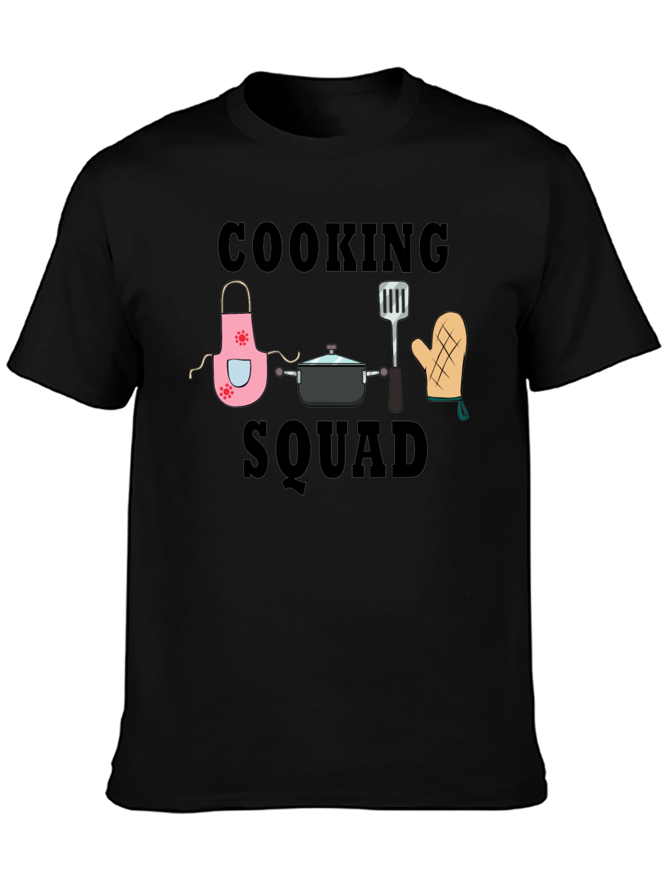 Cooking Squad Graphic Tee - Fun Chef Apparel