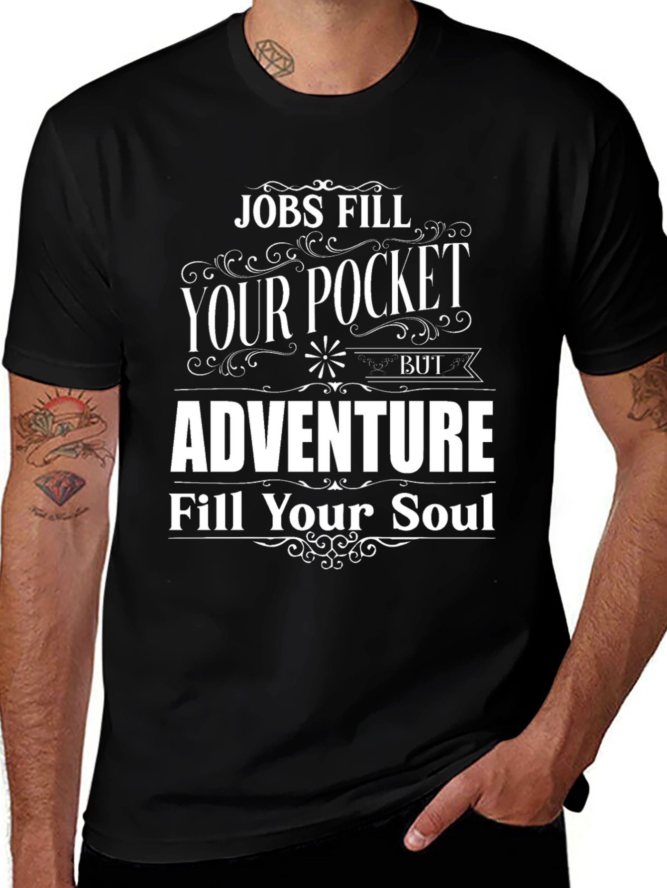 Adventure Fills Your Soul Graphic T-Shirt