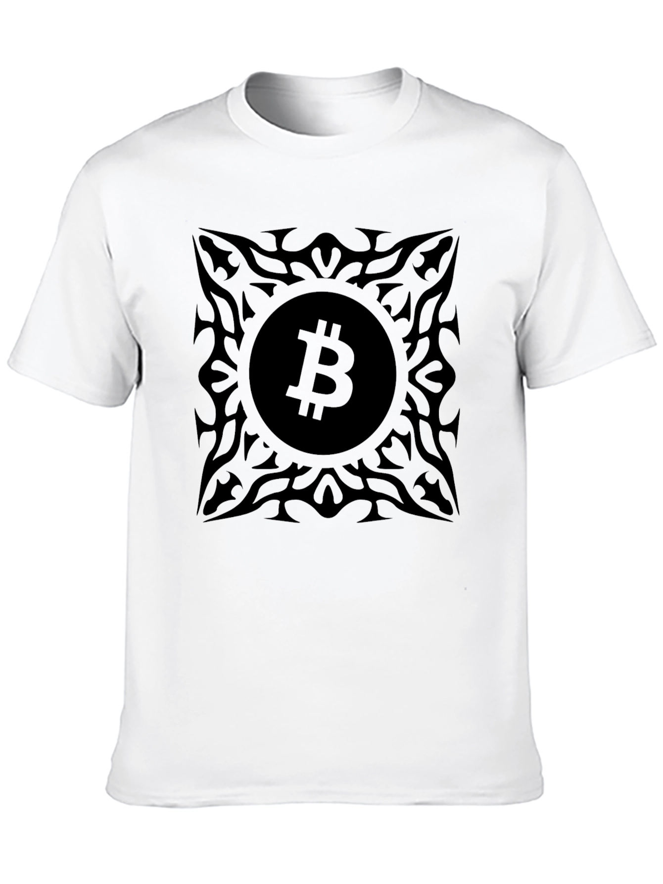 Bitcoin Tribal Black Tee