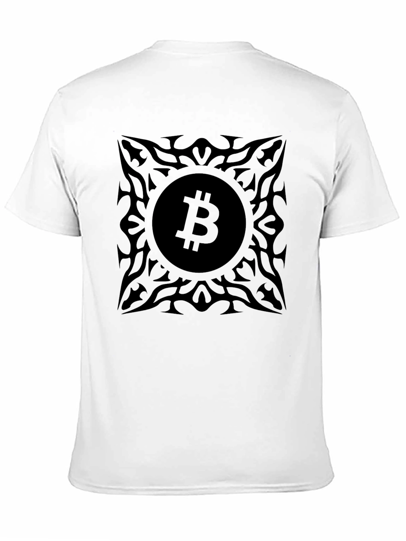 Bitcoin Tribal Black Tee