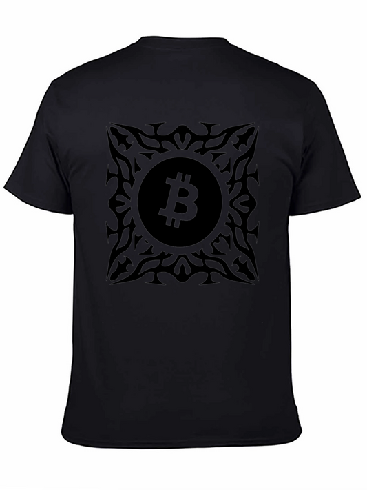 Bitcoin Tribal Black Tee