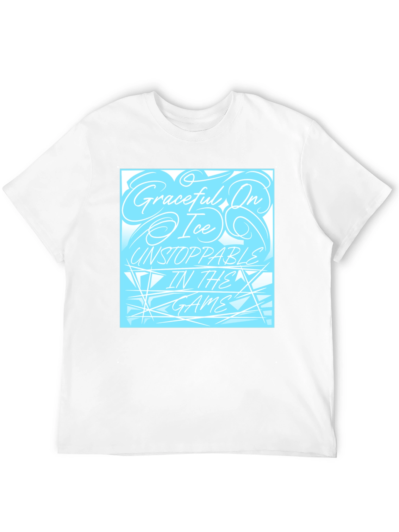 Graceful On Ice T-Shirt - Unstoppable Game Day Tee