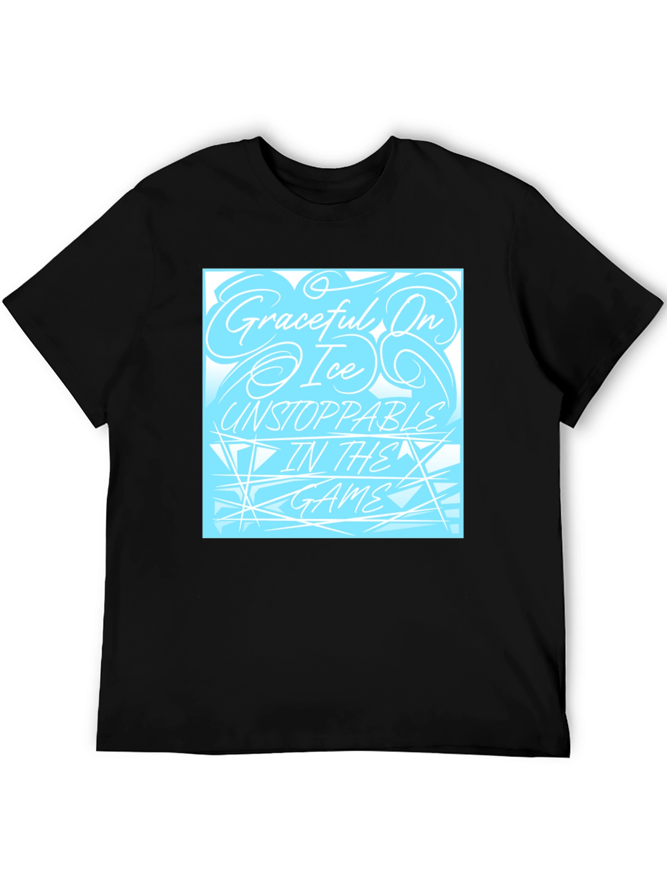 Graceful On Ice T-Shirt - Unstoppable Game Day Tee