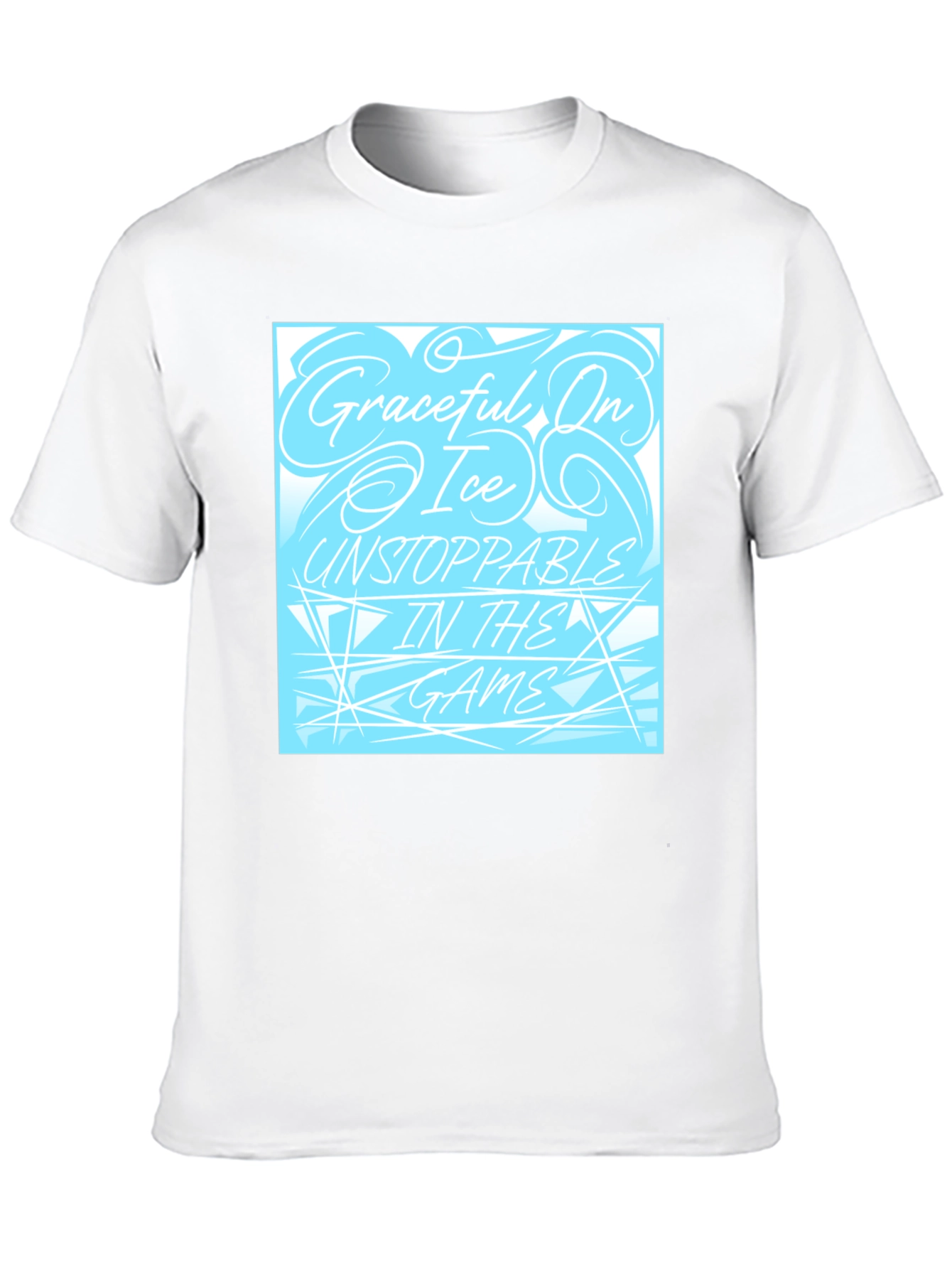 Graceful On Ice T-Shirt - Unstoppable Game Day Tee