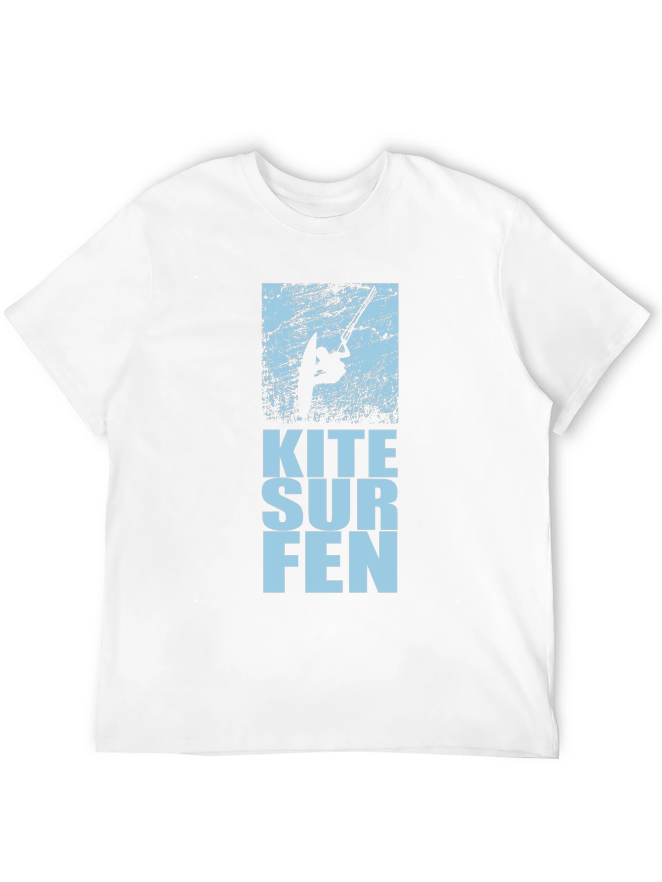 Kitesurfing Graphic T-Shirt - Stylish Black Tee