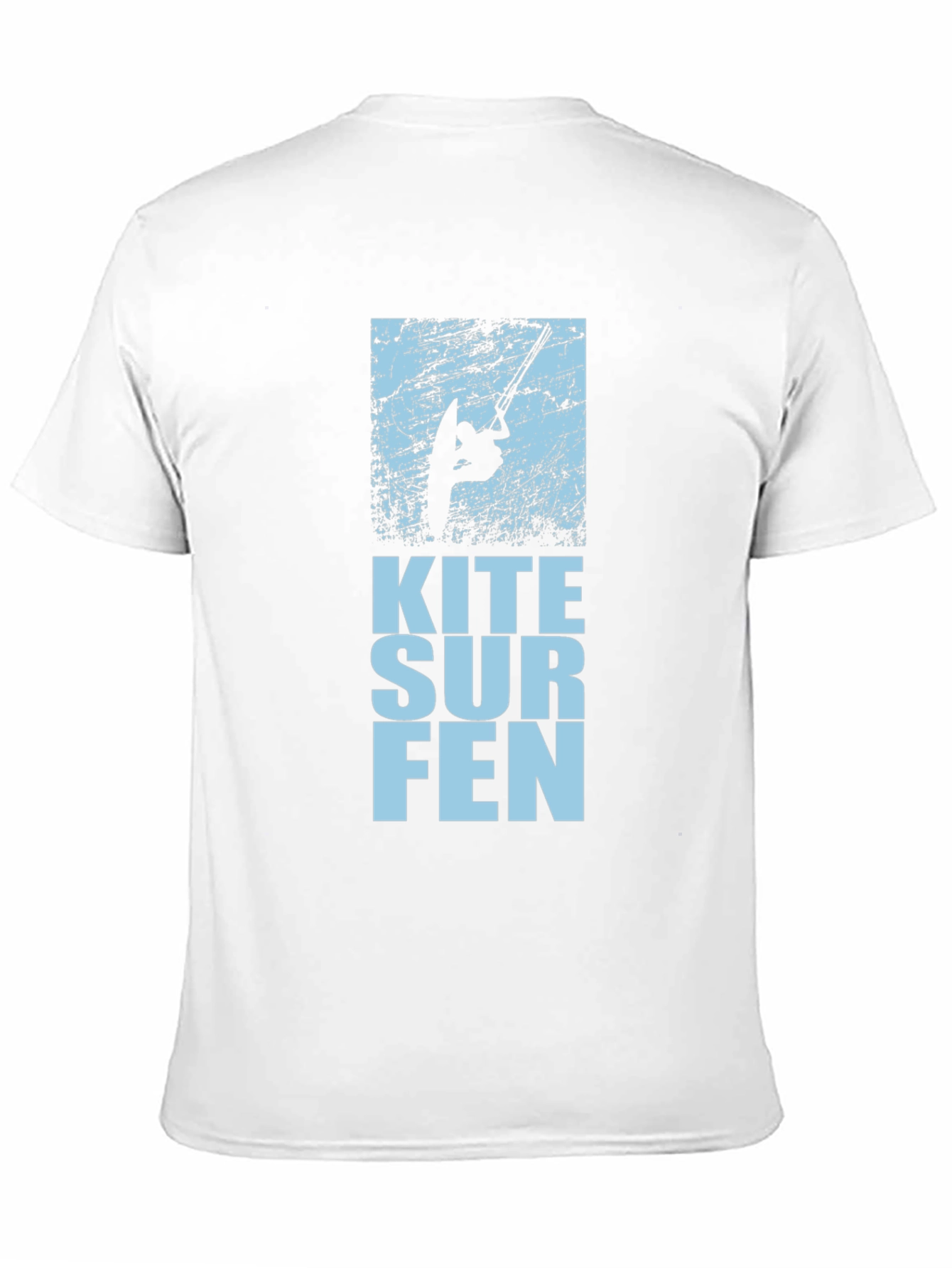 Kitesurfing Graphic T-Shirt - Stylish Black Tee