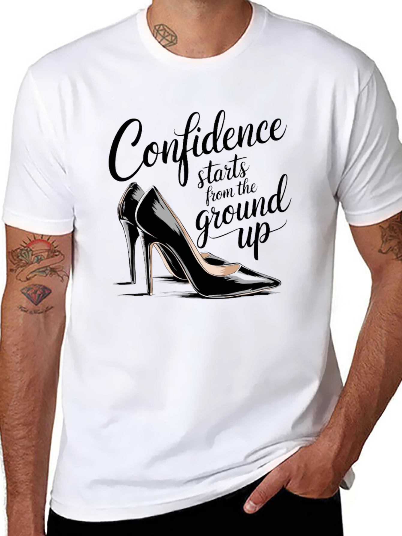 Confidence Starts From The Ground Up T-Shirt