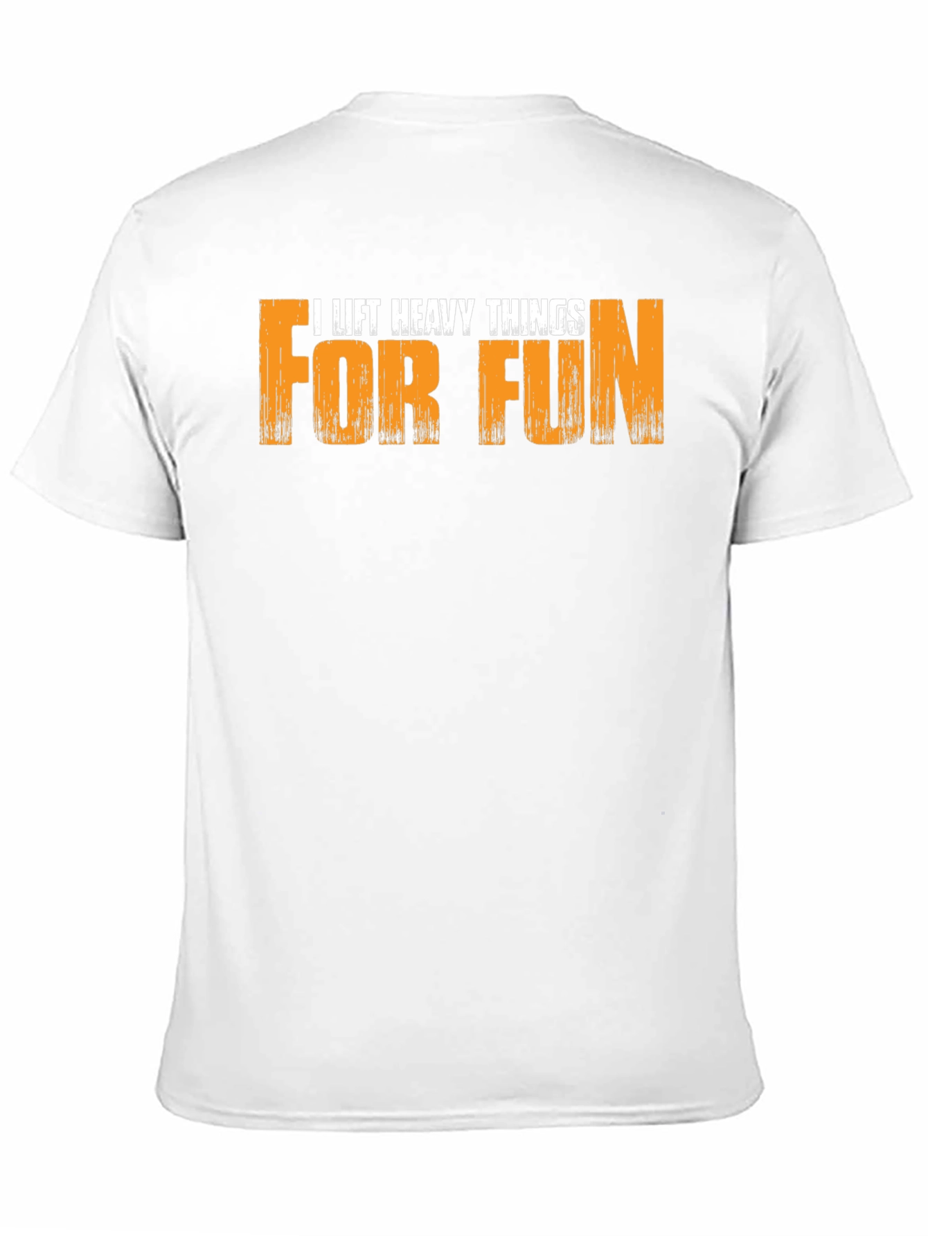 I Lift Heavy Things For Fun Black T-Shirt