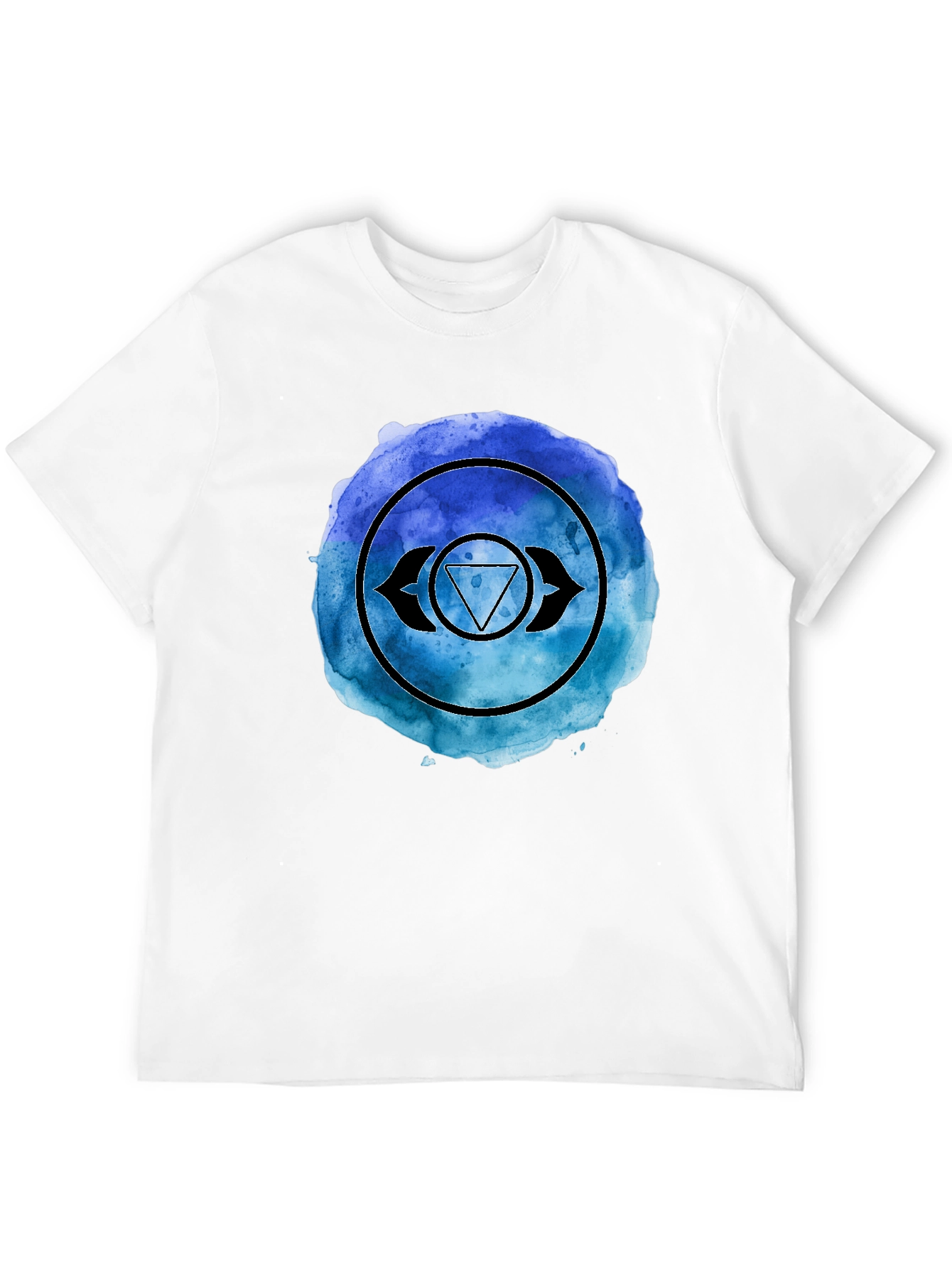 Third Eye Chakra Black T-Shirt Spiritual Design