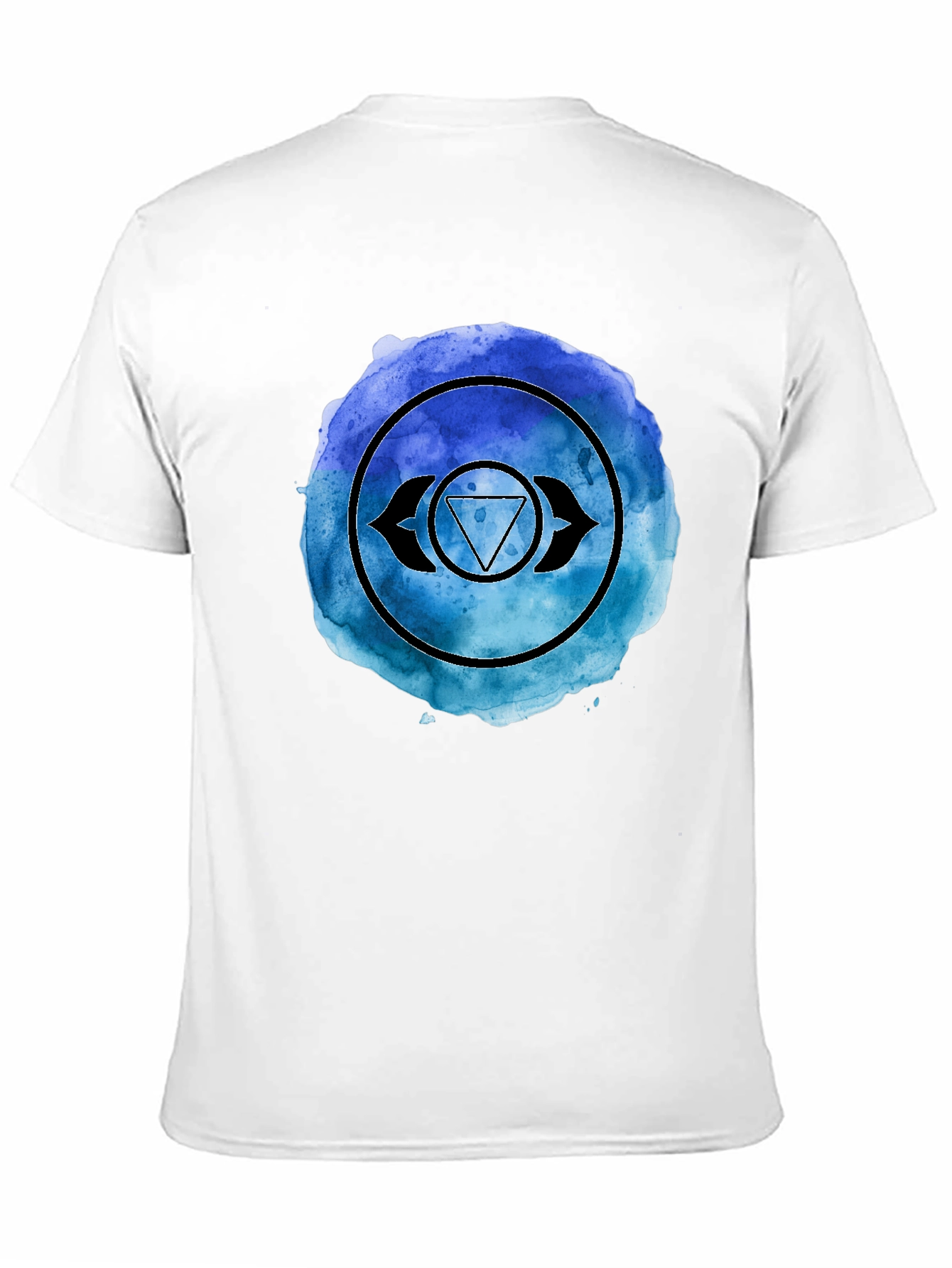 Third Eye Chakra Black T-Shirt Spiritual Design