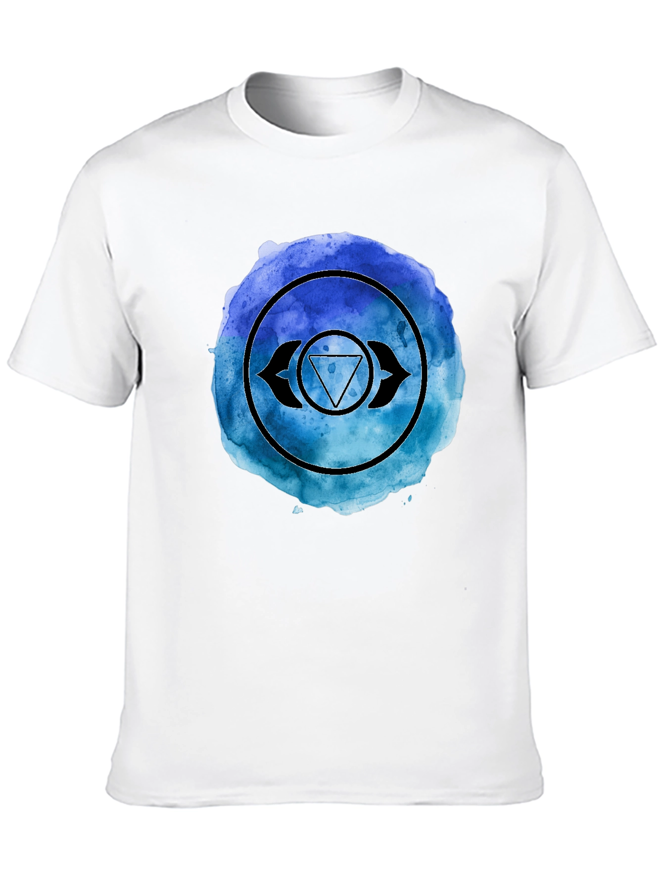 Third Eye Chakra Black T-Shirt Spiritual Design