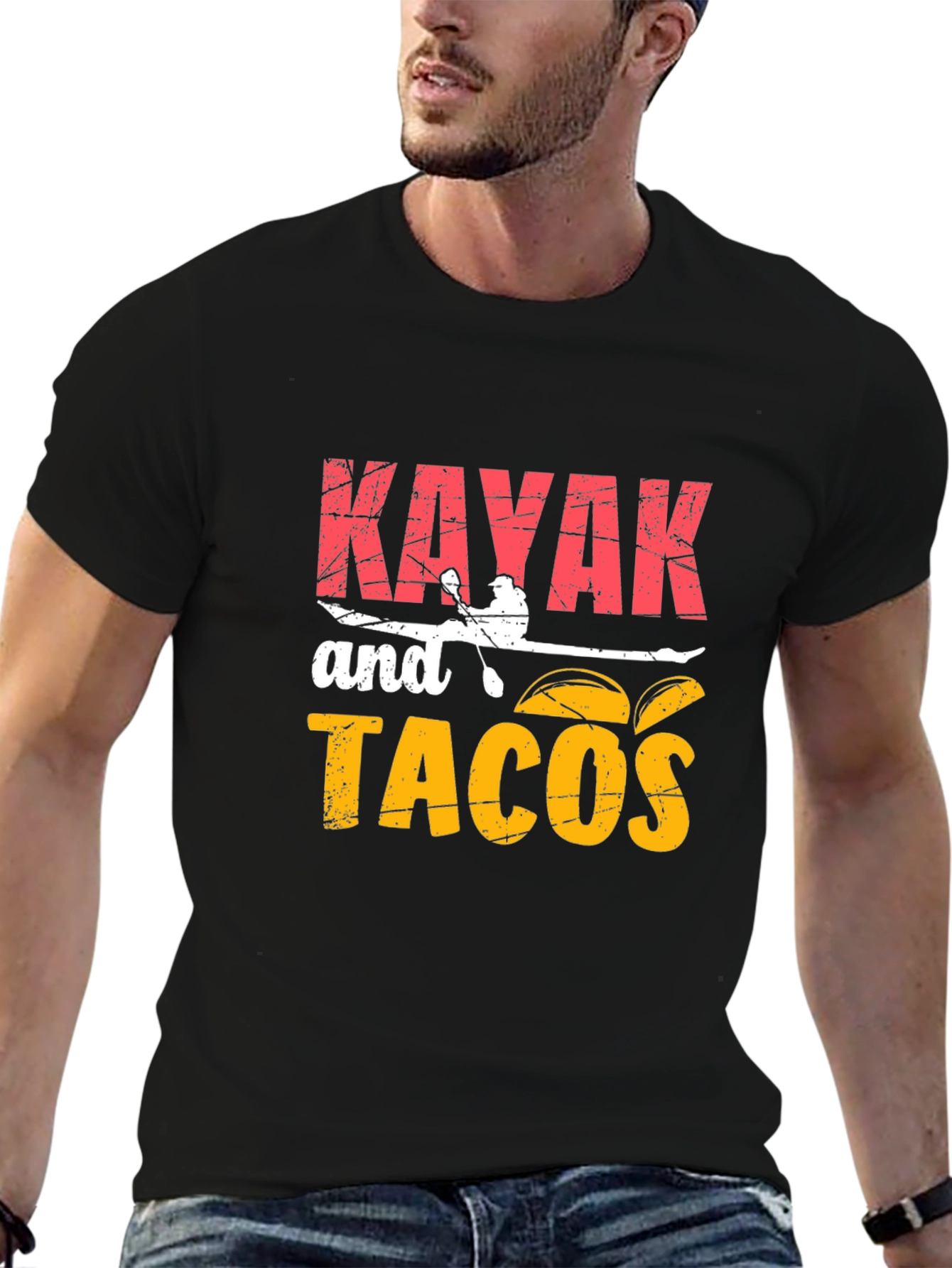 Kayak and Tacos Graphic T-Shirt
