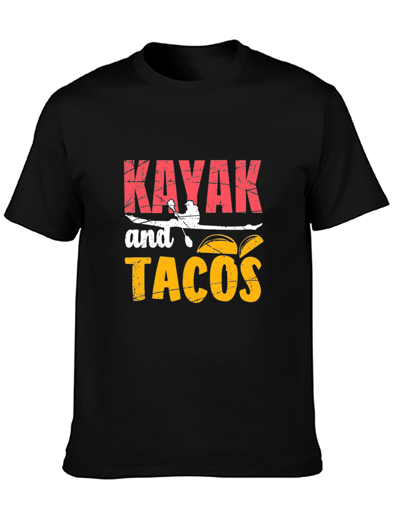 Kayak and Tacos Graphic T-Shirt