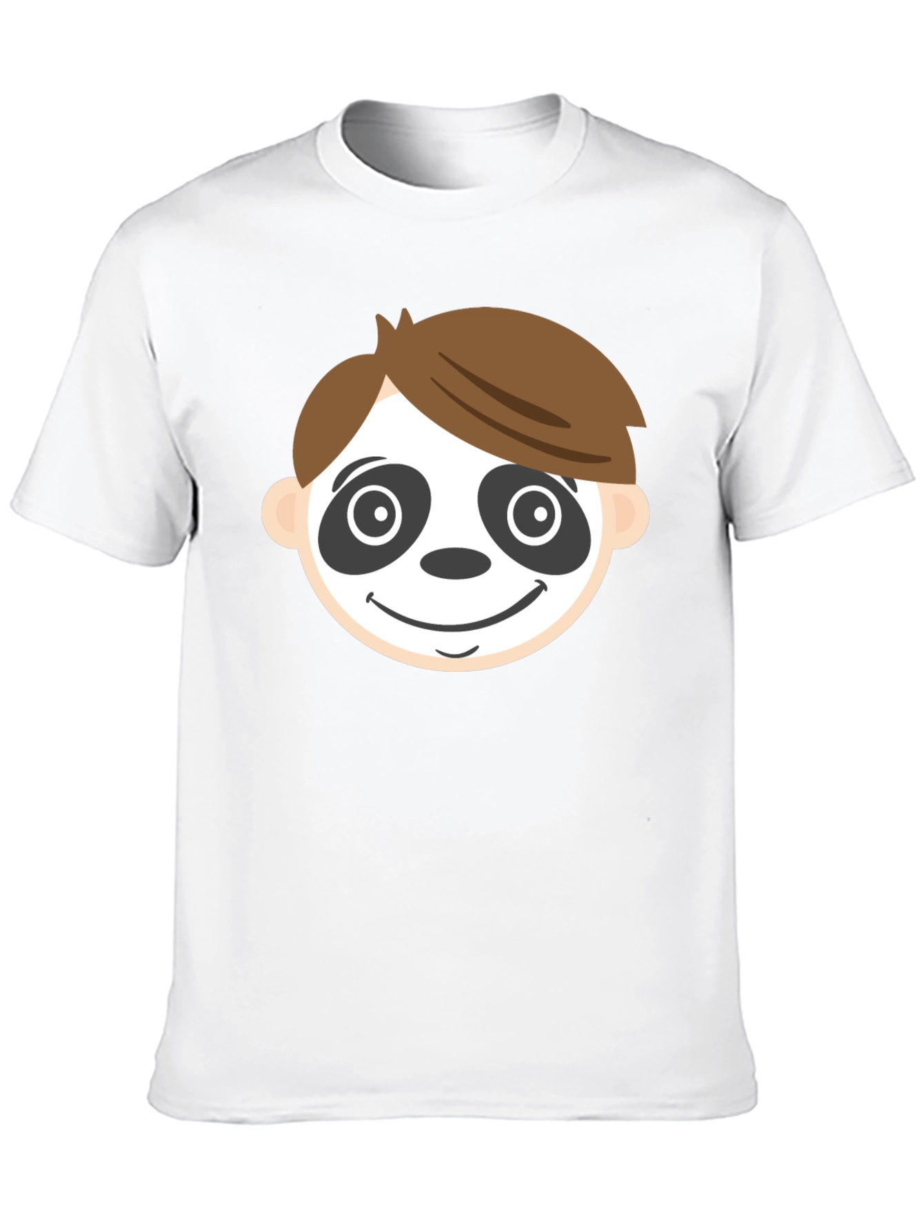 Funny Face Graphic Black T-Shirt