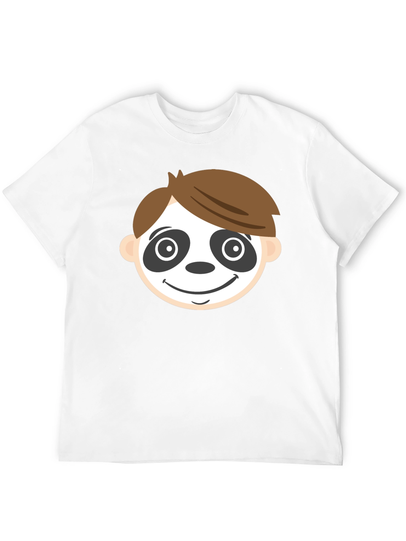 Funny Face Graphic Black T-Shirt
