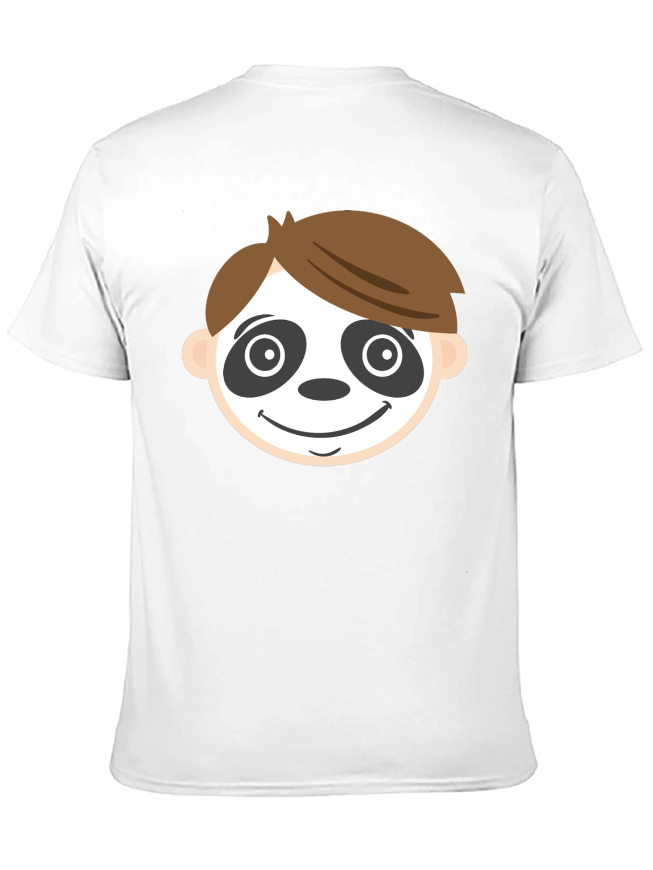 Funny Face Graphic Black T-Shirt