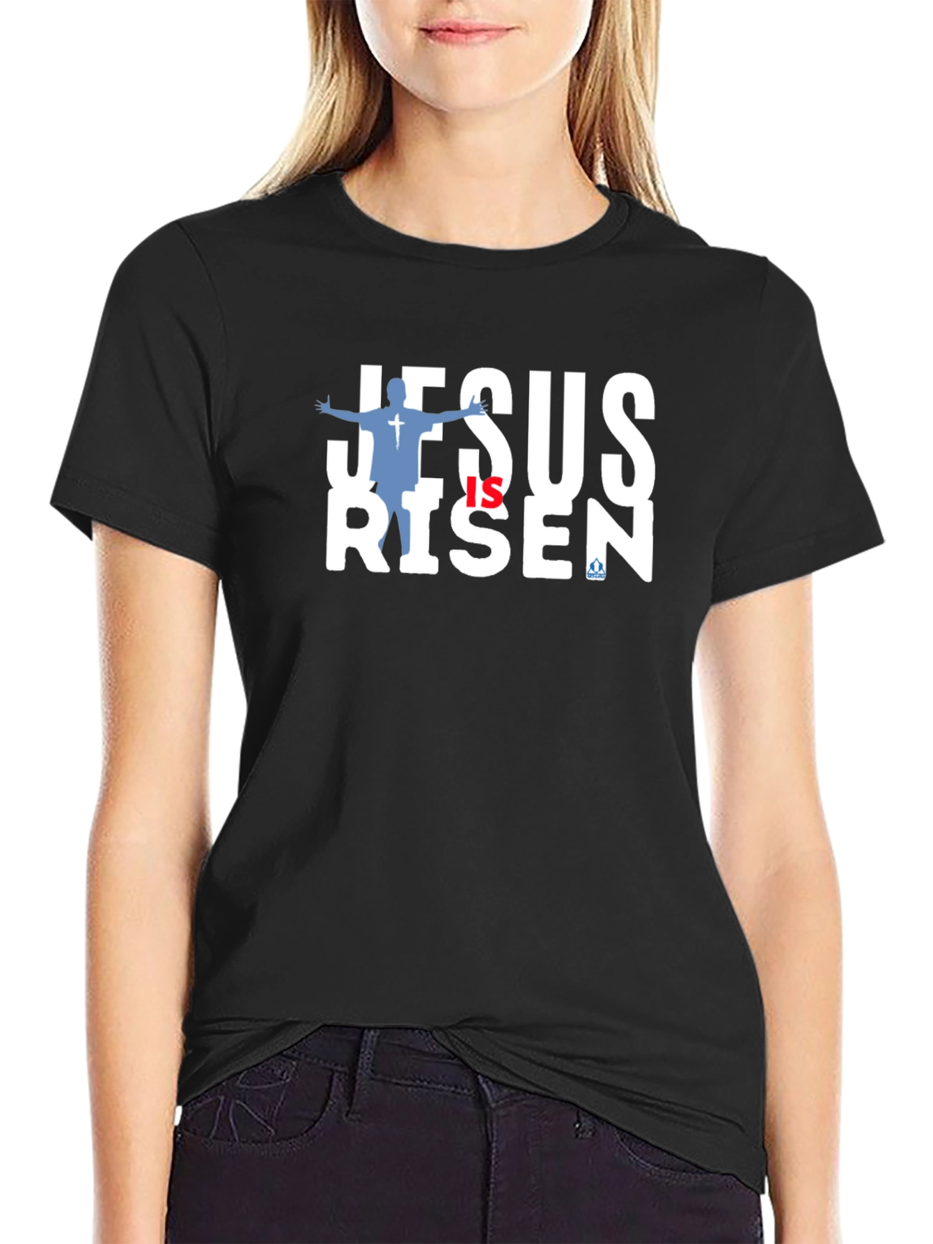 Jesus Is Risen Graphic Tee - Christian Apparel