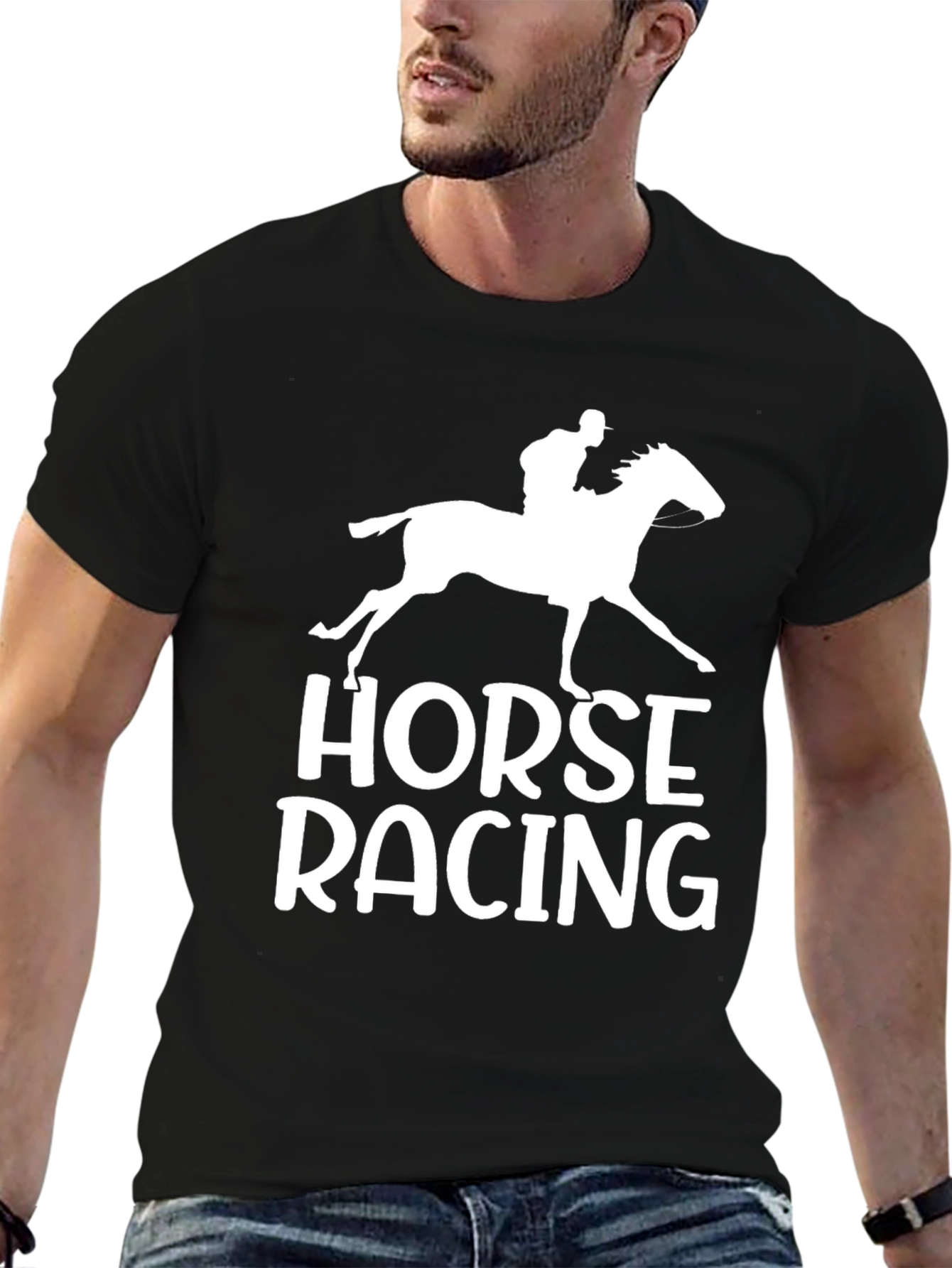 Horse Racing T-Shirt - Jockey Graphic Tee