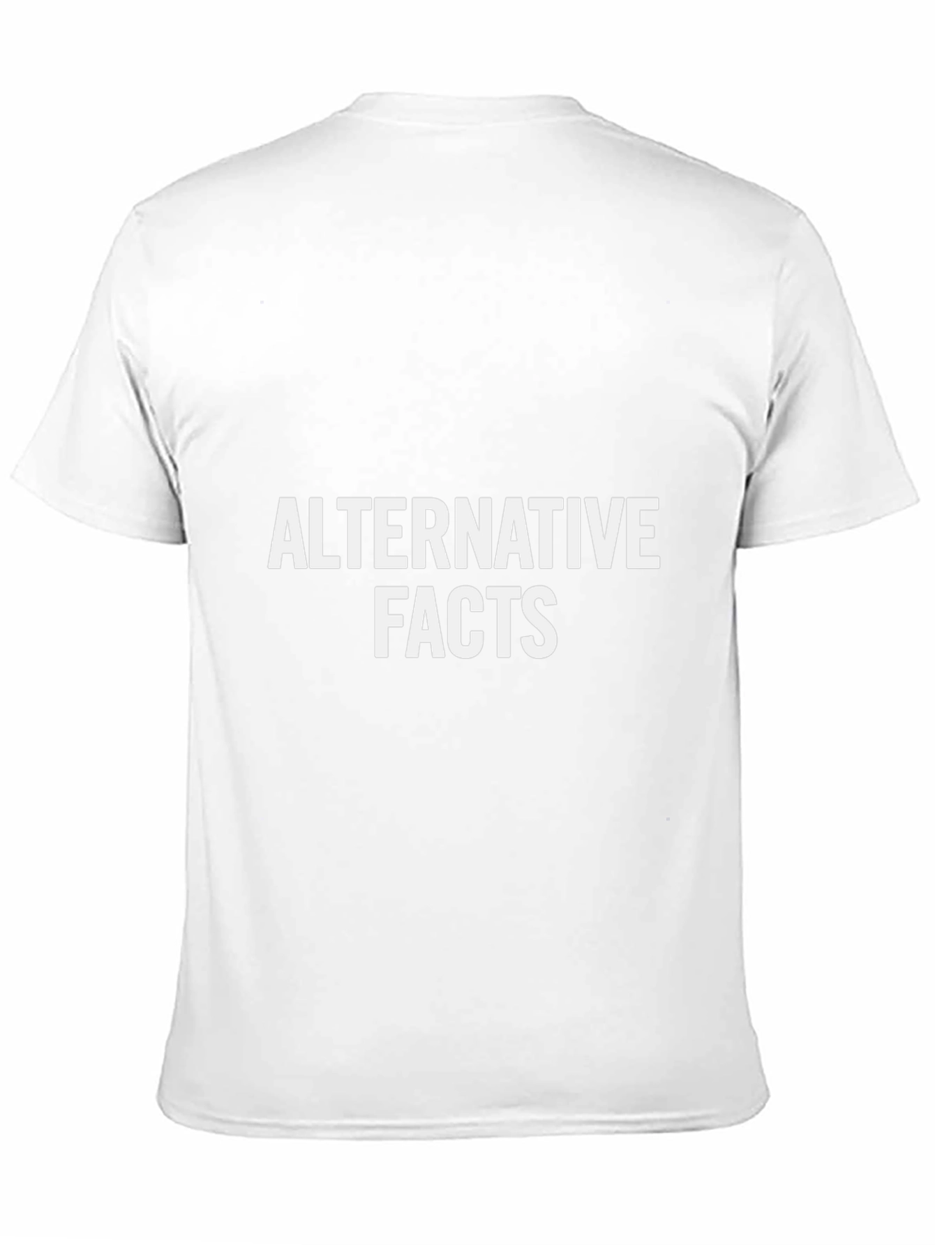 Alternative Facts Graphic T-Shirt - Black Cotton Tee