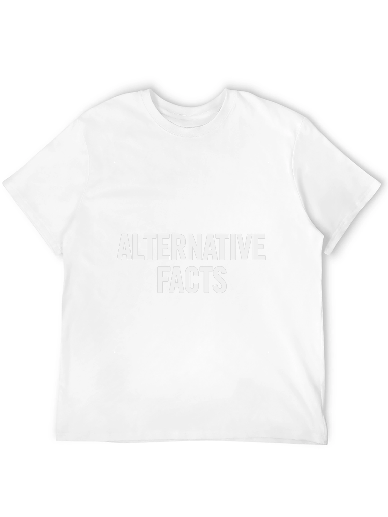 Alternative Facts Graphic T-Shirt - Black Cotton Tee