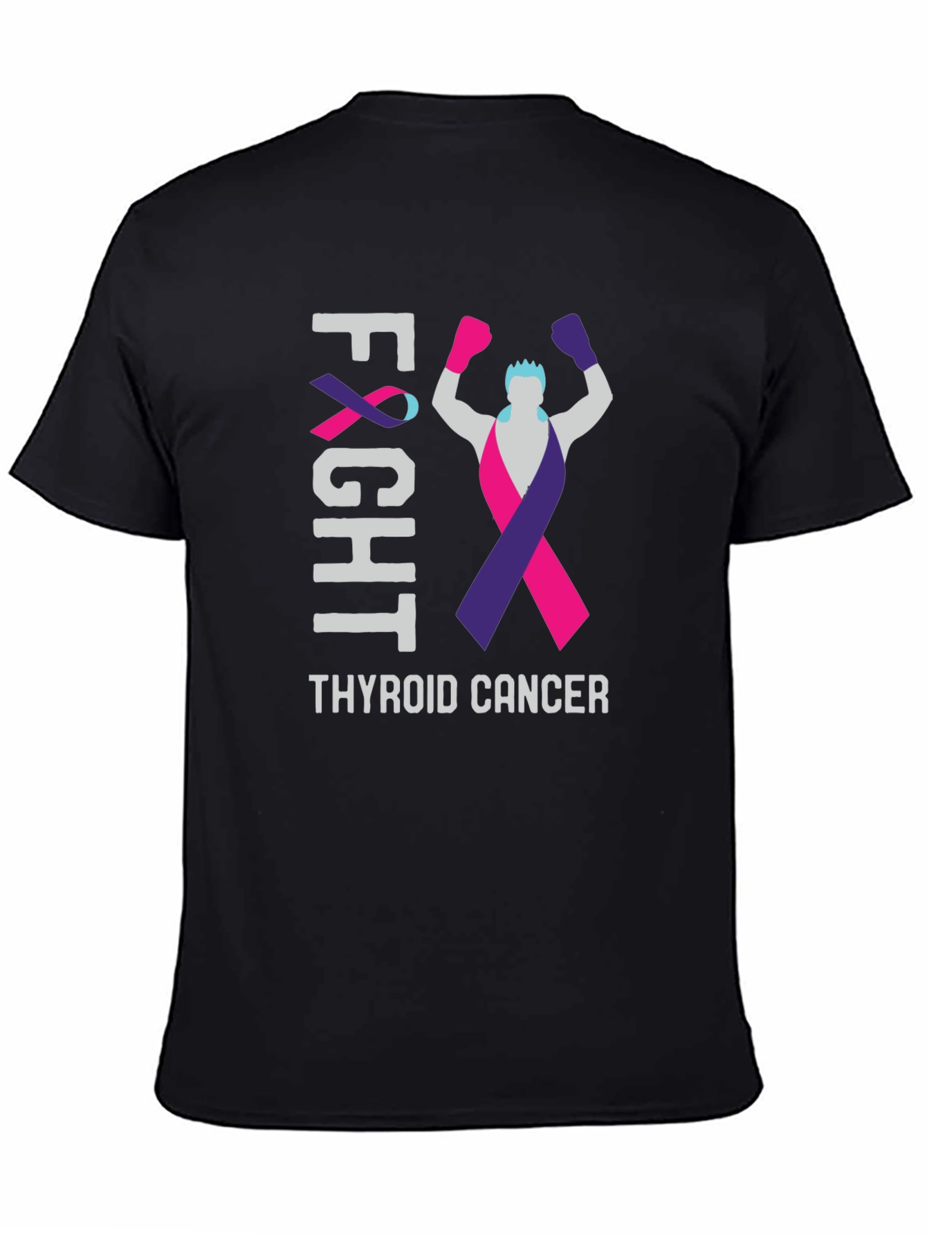 Thyroid Cancer Awareness Fight T-Shirt
