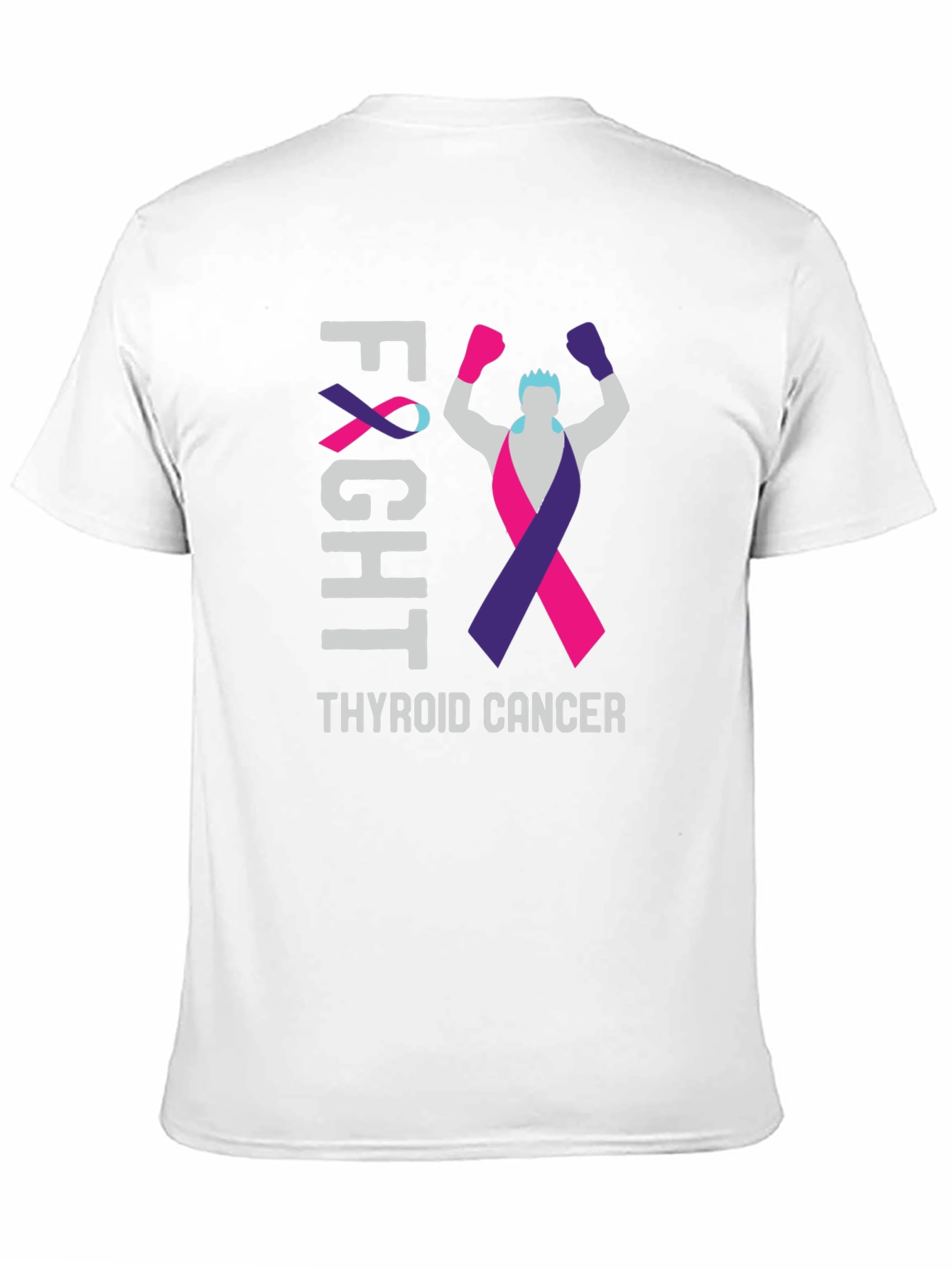 Thyroid Cancer Awareness Fight T-Shirt
