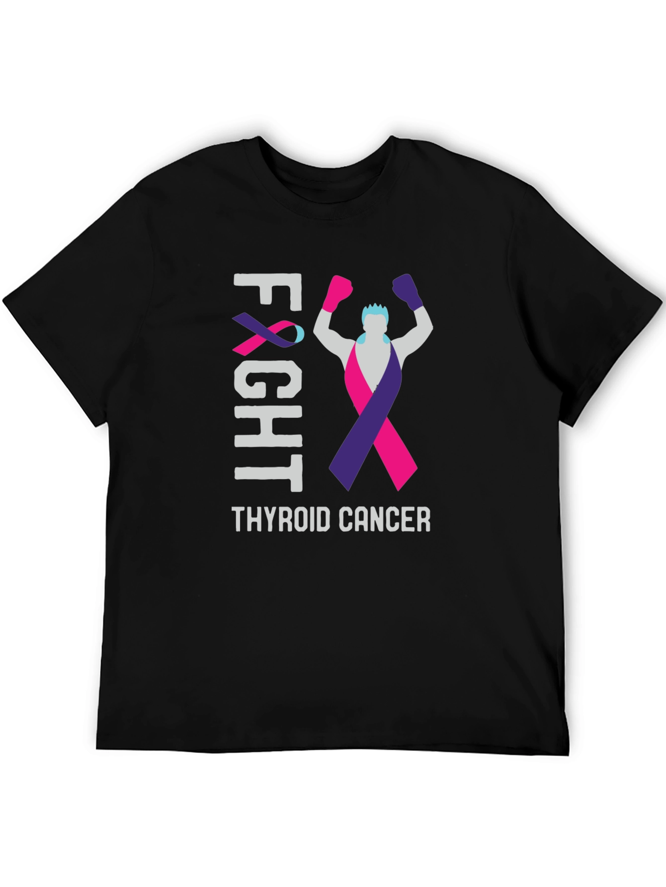 Thyroid Cancer Awareness Fight T-Shirt