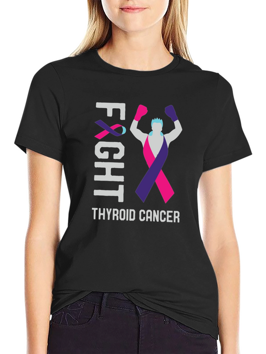 Thyroid Cancer Awareness Fight T-Shirt